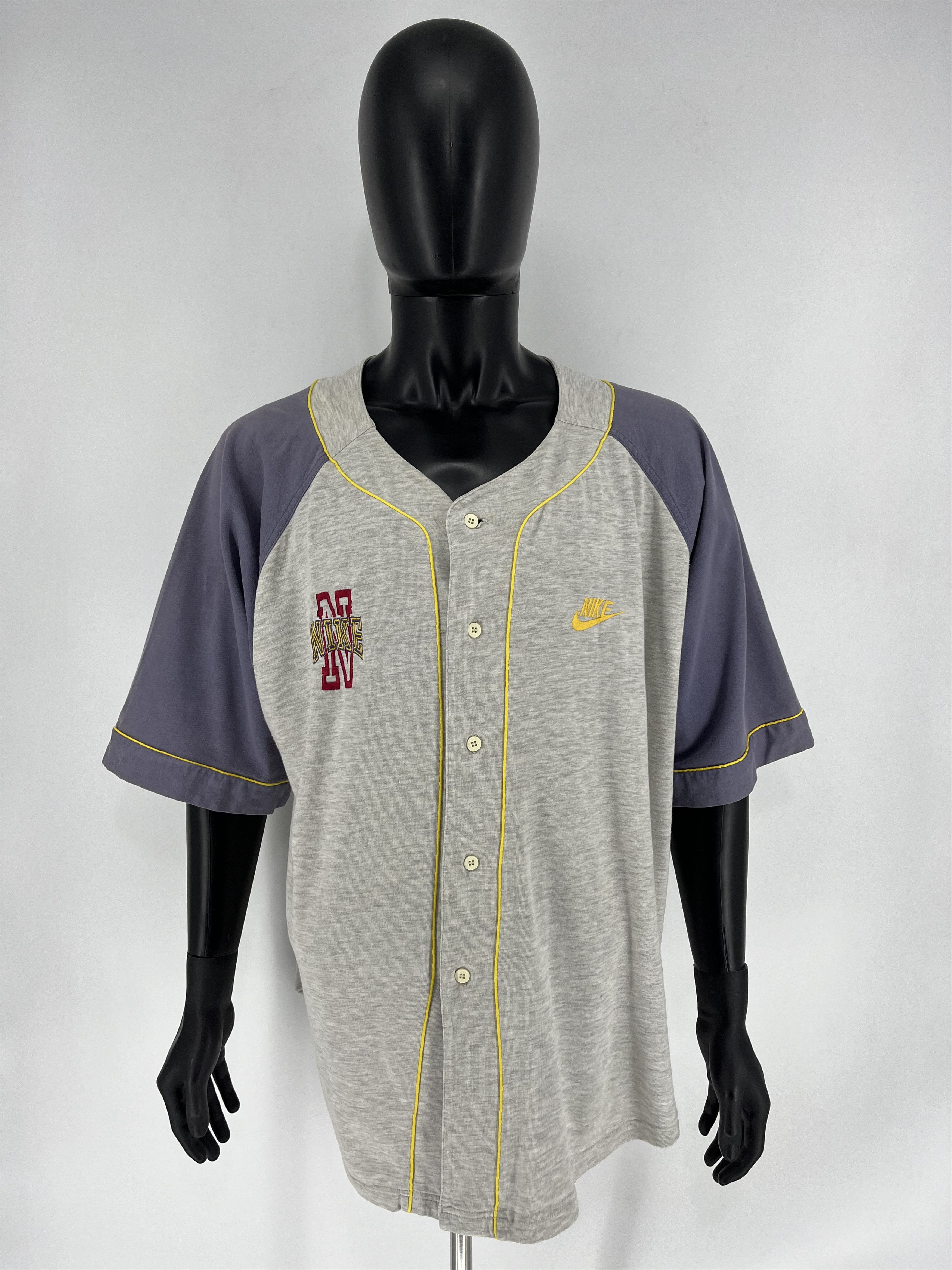 Nike Vintage Y2K Nike 90s Baseball Jersey Size US XXL / EU 58 / 5 - 2 Thumbnail