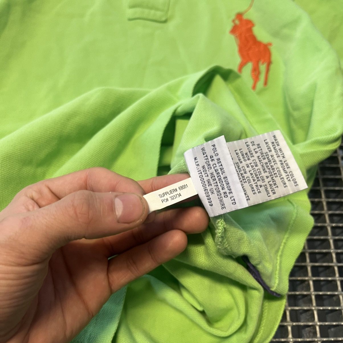 Polo Ralph Lauren Vintage Polo Ralph Lauren Rugby Shirt Big Pony Chief Keef Size US M / EU 48-50 / 2 - 12 Thumbnail
