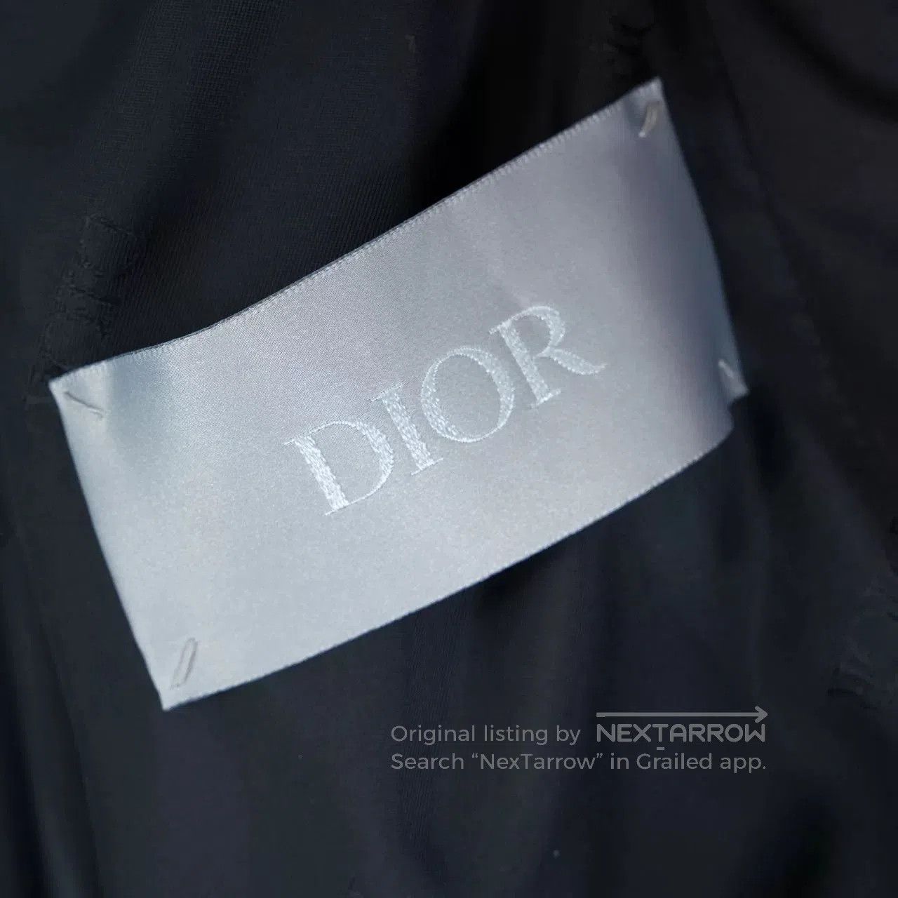 Dior Dior Embroidered Logo Nylon Parka. Size US XL / EU 56 / 4 - 4 Thumbnail