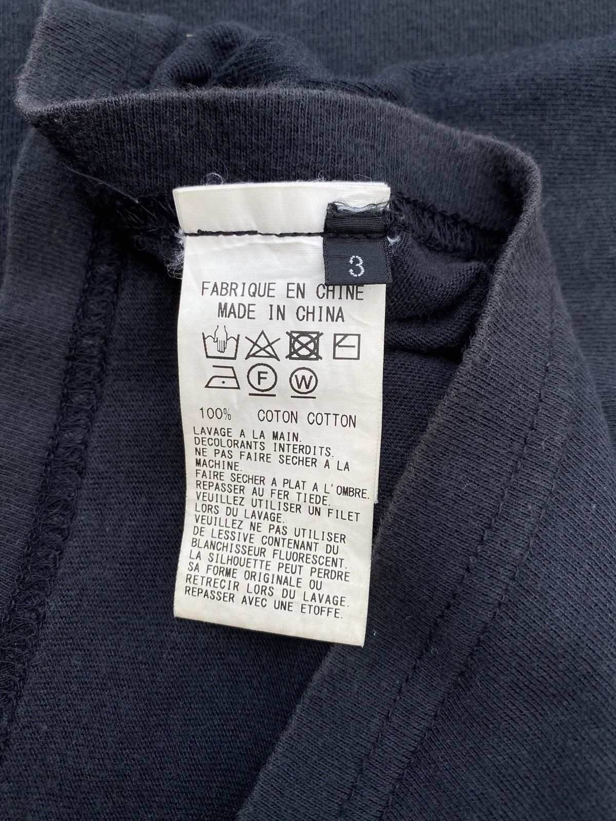 Yohji Yamamoto Rare Vintage Yohji Yamamoto Spellout Tshirt Size US M / EU 48-50 / 2 - 11 Thumbnail