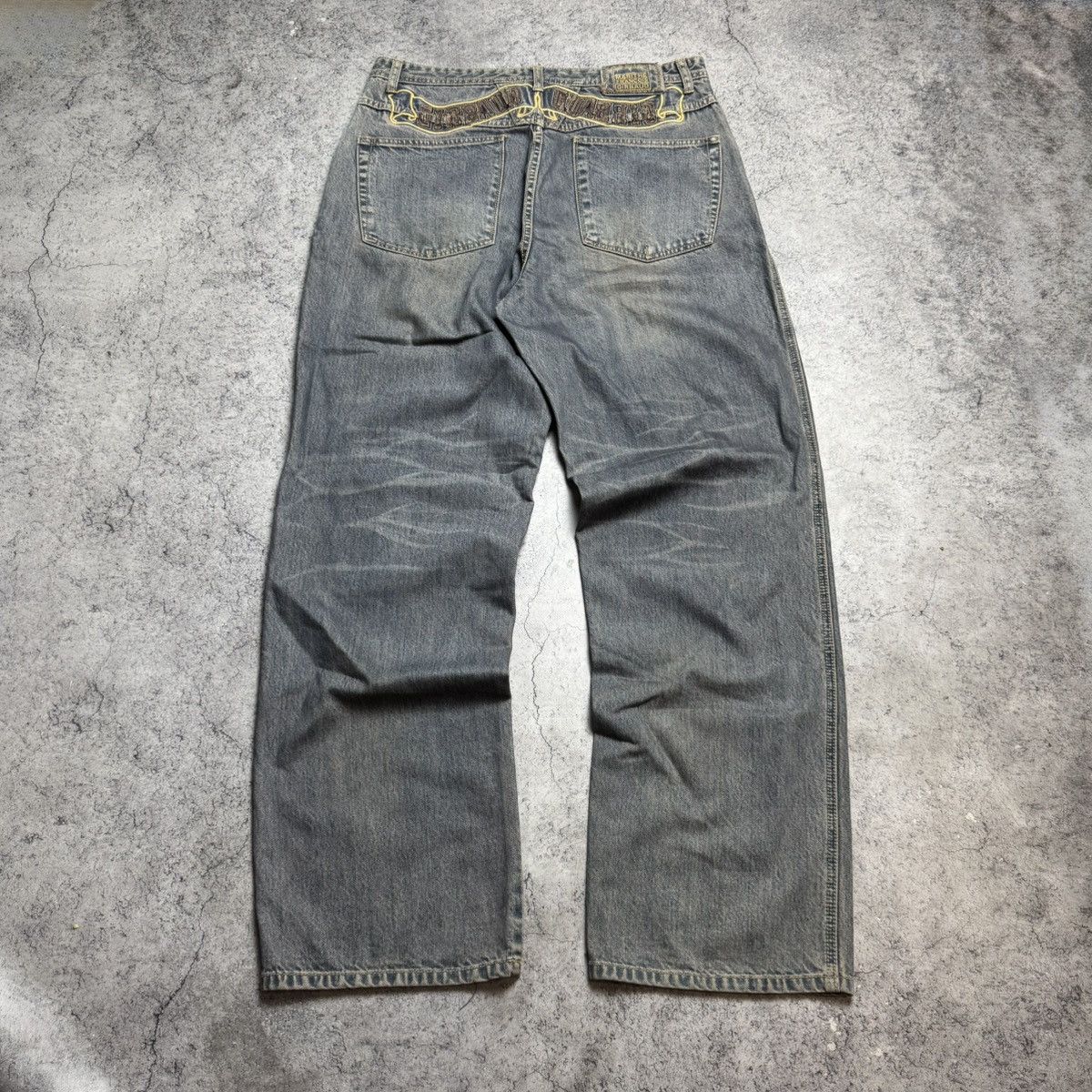 Marithe + Francois Girbaud RARE Marithe Francois Girbaud Vintage Big Logo Jeans Size US 34 / EU 50 - 1 Thumbnail