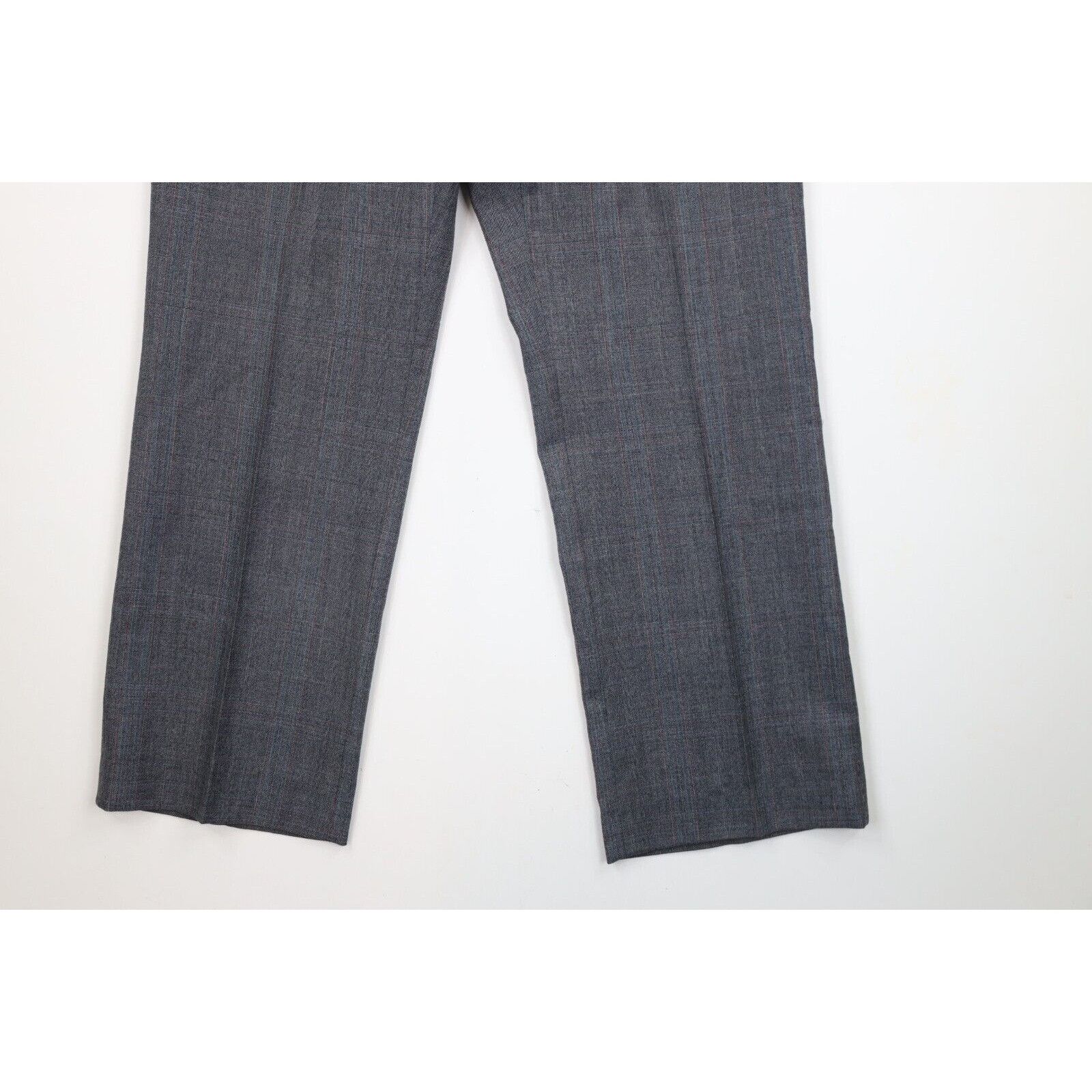 Vintage Vintage 70s Streetwear 2 Piece Wool Plaid Suit Wedding Size 40R - 12 Thumbnail