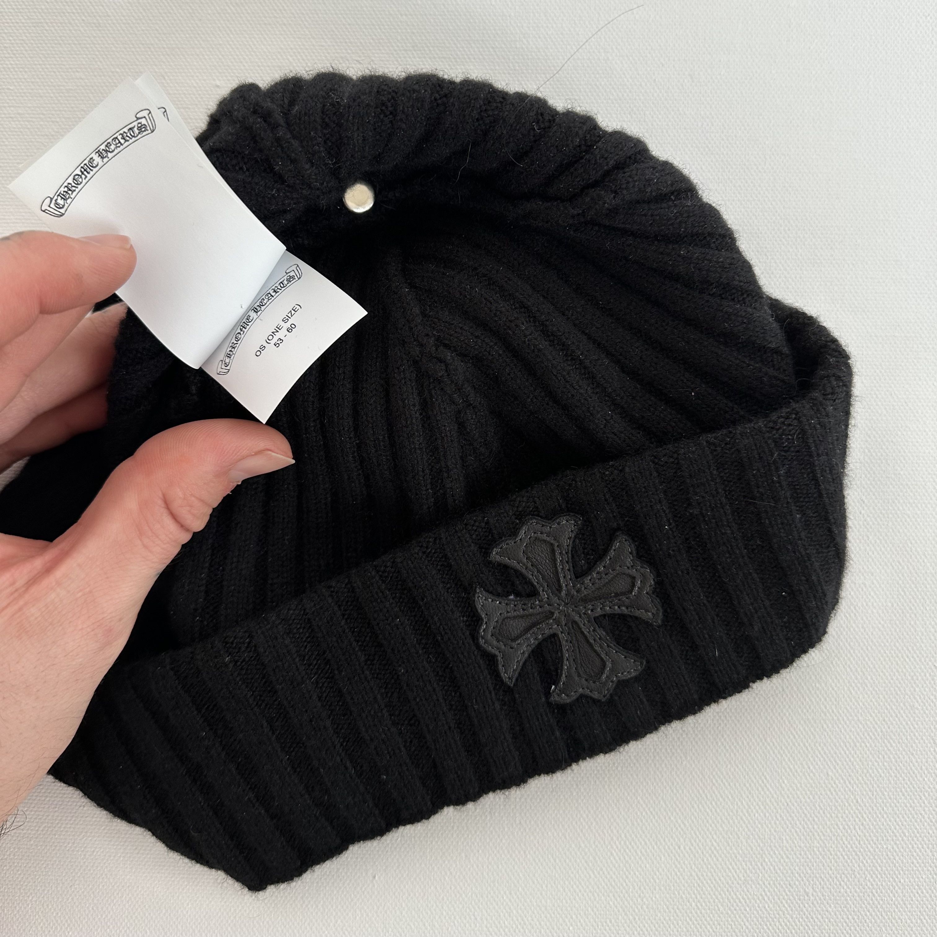 ★Chrome Hearts★ R P Mcmurphy Cashmere CH Plus Beanie Chrome Hearts R.P. McMurphy Cashmere Beanie