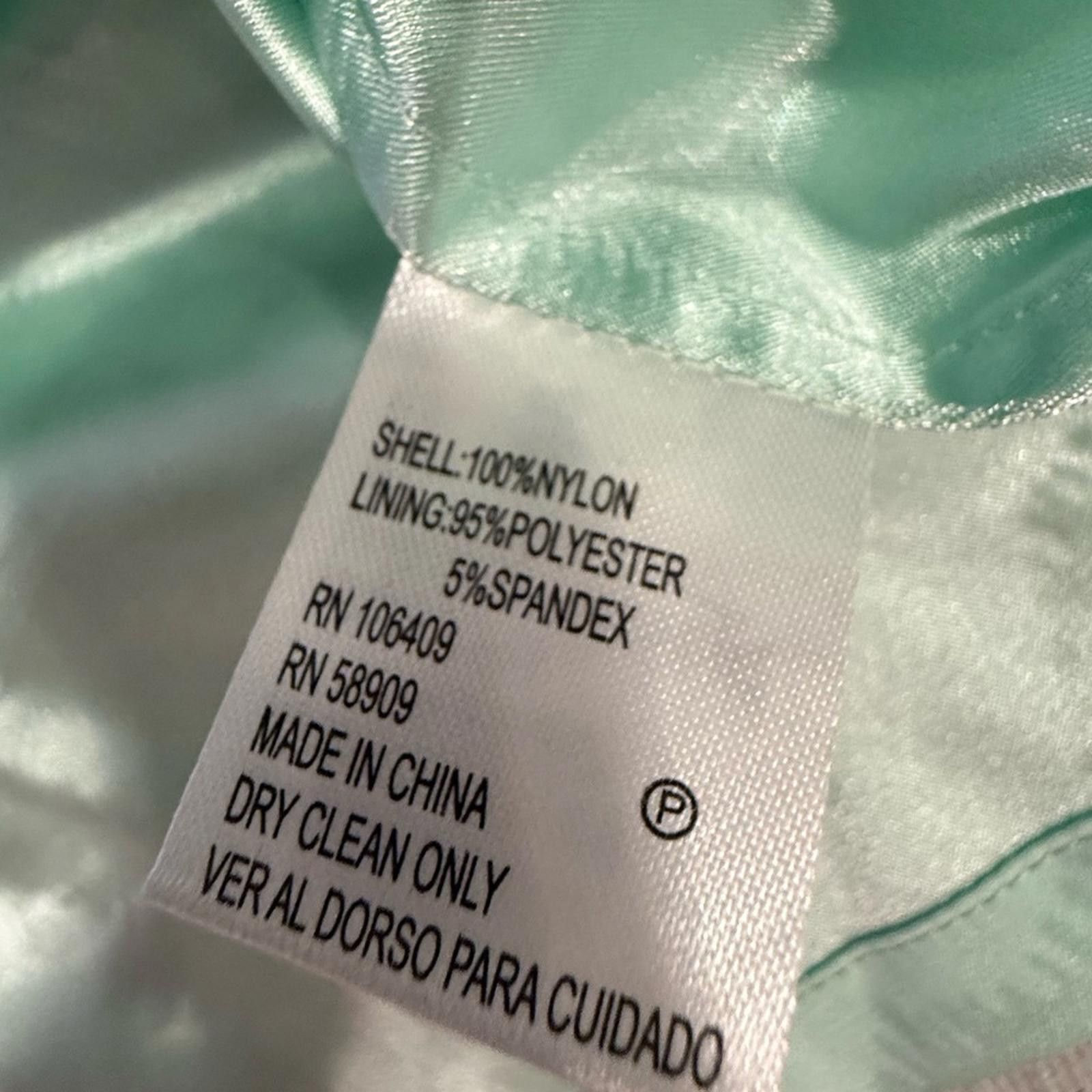 Other Gianni Bini mint green & white lace overlay mini skirt SZ 10 Size 32" / US 10 / IT 46 - 6 Thumbnail