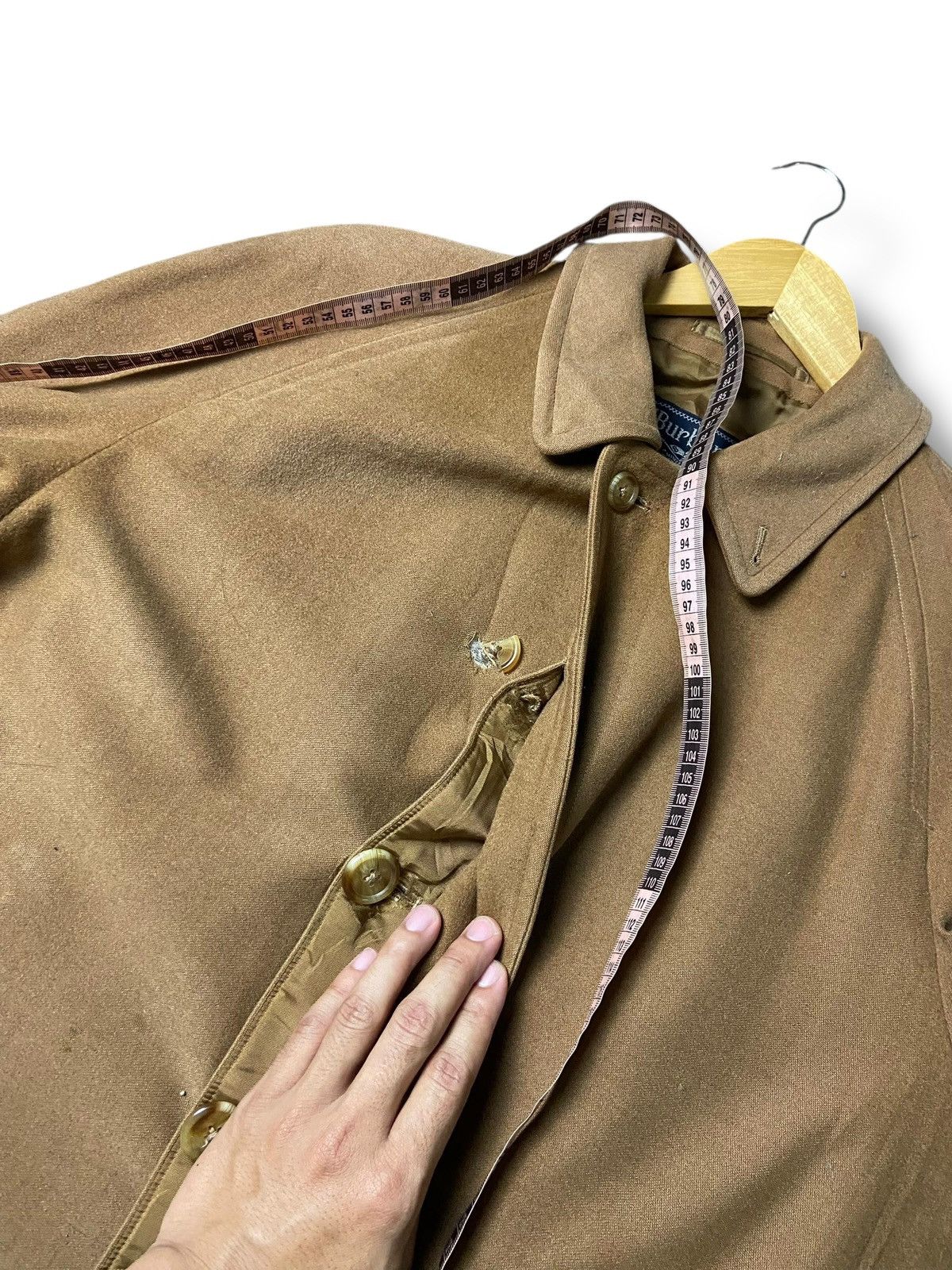 Burberry Prorsum Vintage Burberry Prorsum Cashmere Trench Coat (161) Size US S / EU 44-46 / 1 - 7 Thumbnail