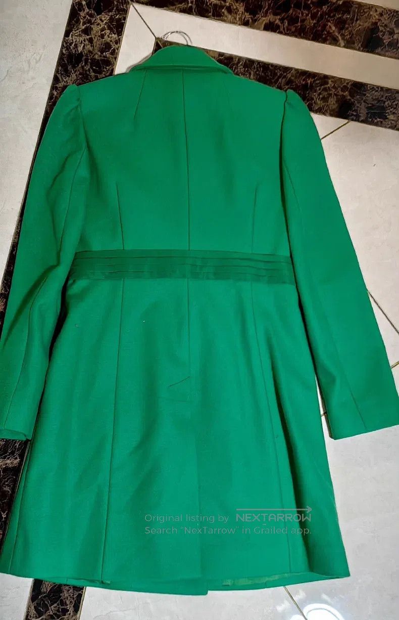 Valentino Valentino Green wool coat Size M / US 6-8 / IT 42-44 - 2 Thumbnail