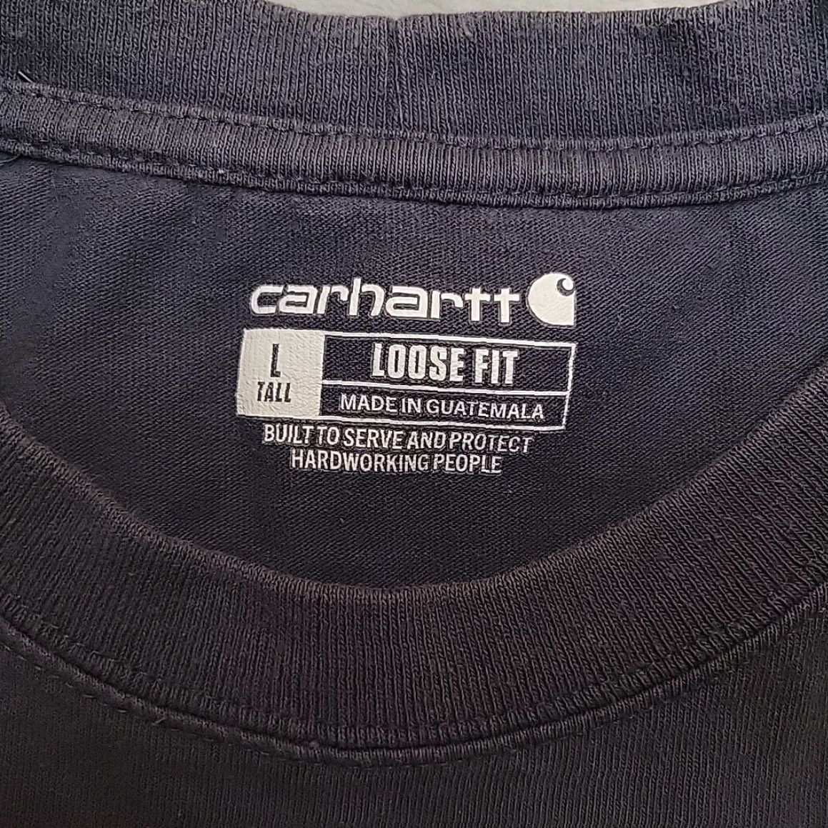 Carhartt Carhartt Shirt Mens LT Gray Loose Fit Crewneck Short Sleeve Pocket TEE K87-M Size US L / EU 52-54 / 3 - 4 Thumbnail