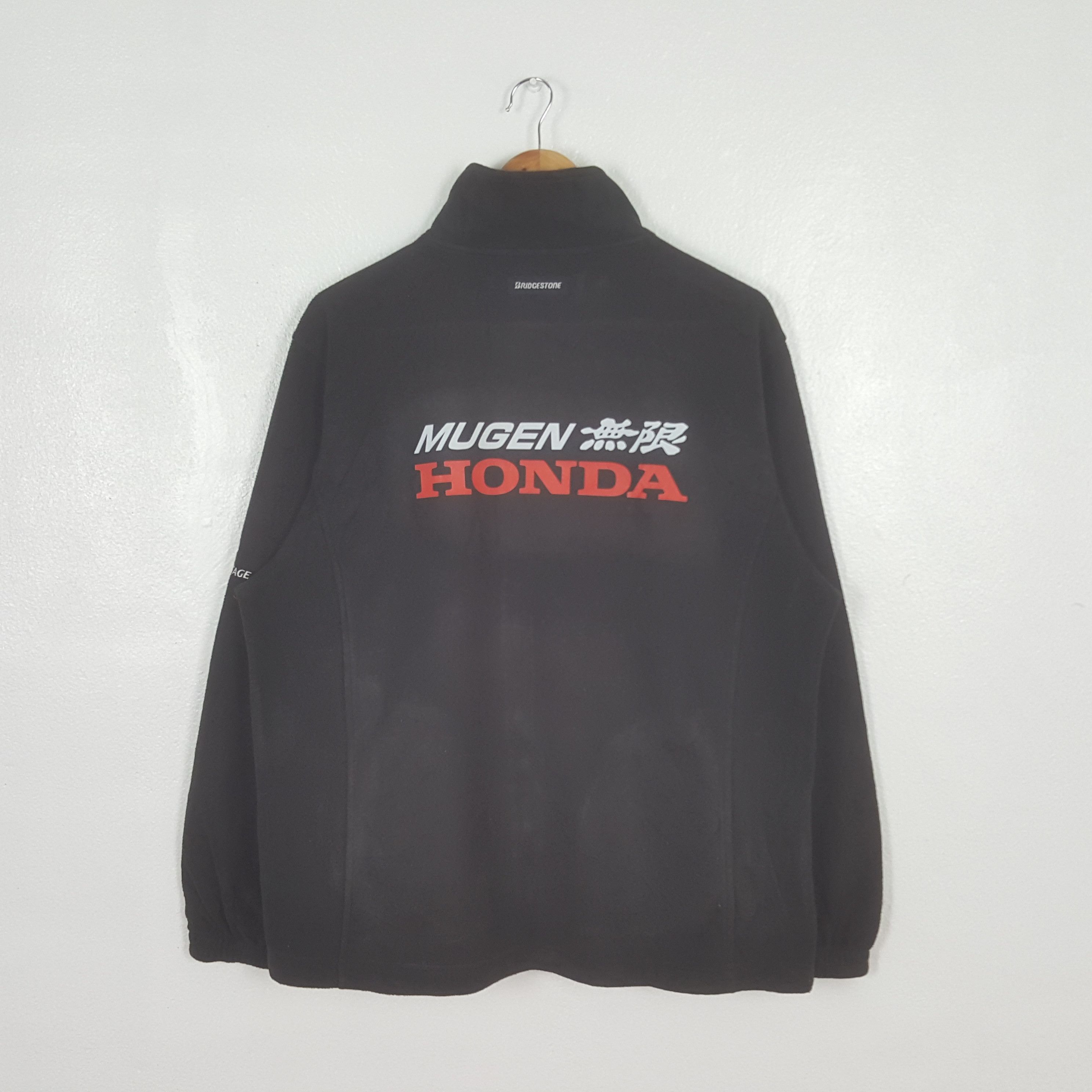 Honda Vintage Mugen Honda Bridgestone Sweater Jacket C307N21 Size US L / EU 52-54 / 3 - 1 Thumbnail