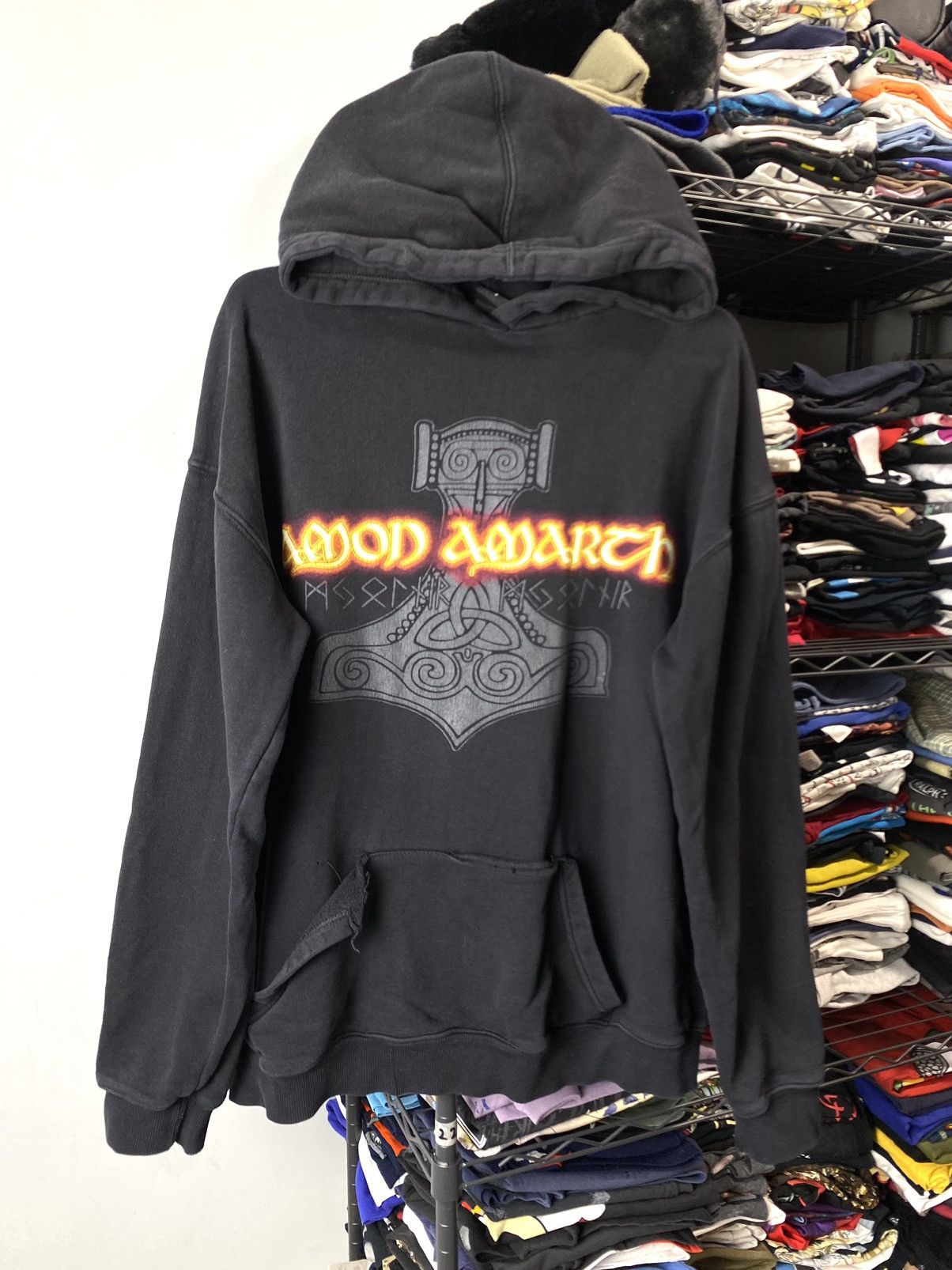 Band Tees Vintage 2000’s Amon Amarth Band Hoodie Size US L / EU 52-54 / 3 - 1 Thumbnail