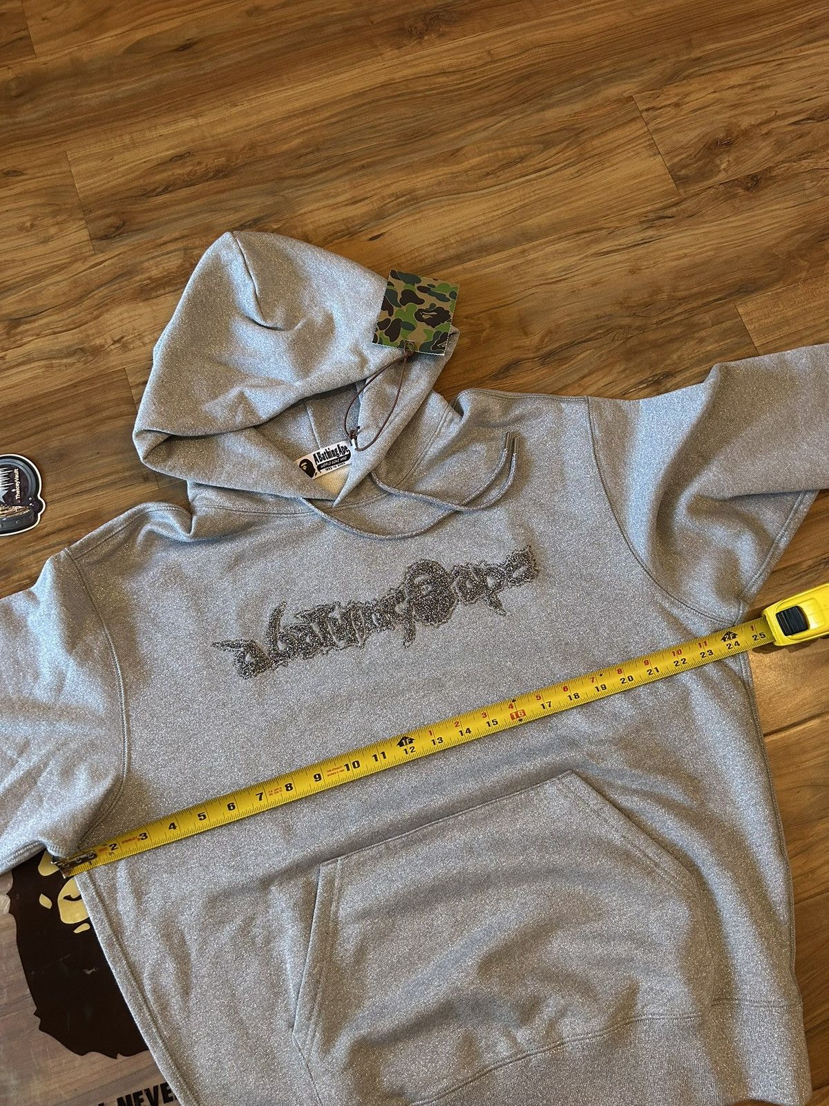 Bape NEW Bape Sparkles Graphic Logo Pullover Hoodie Size US S / EU 44-46 / 1 - 7 Thumbnail