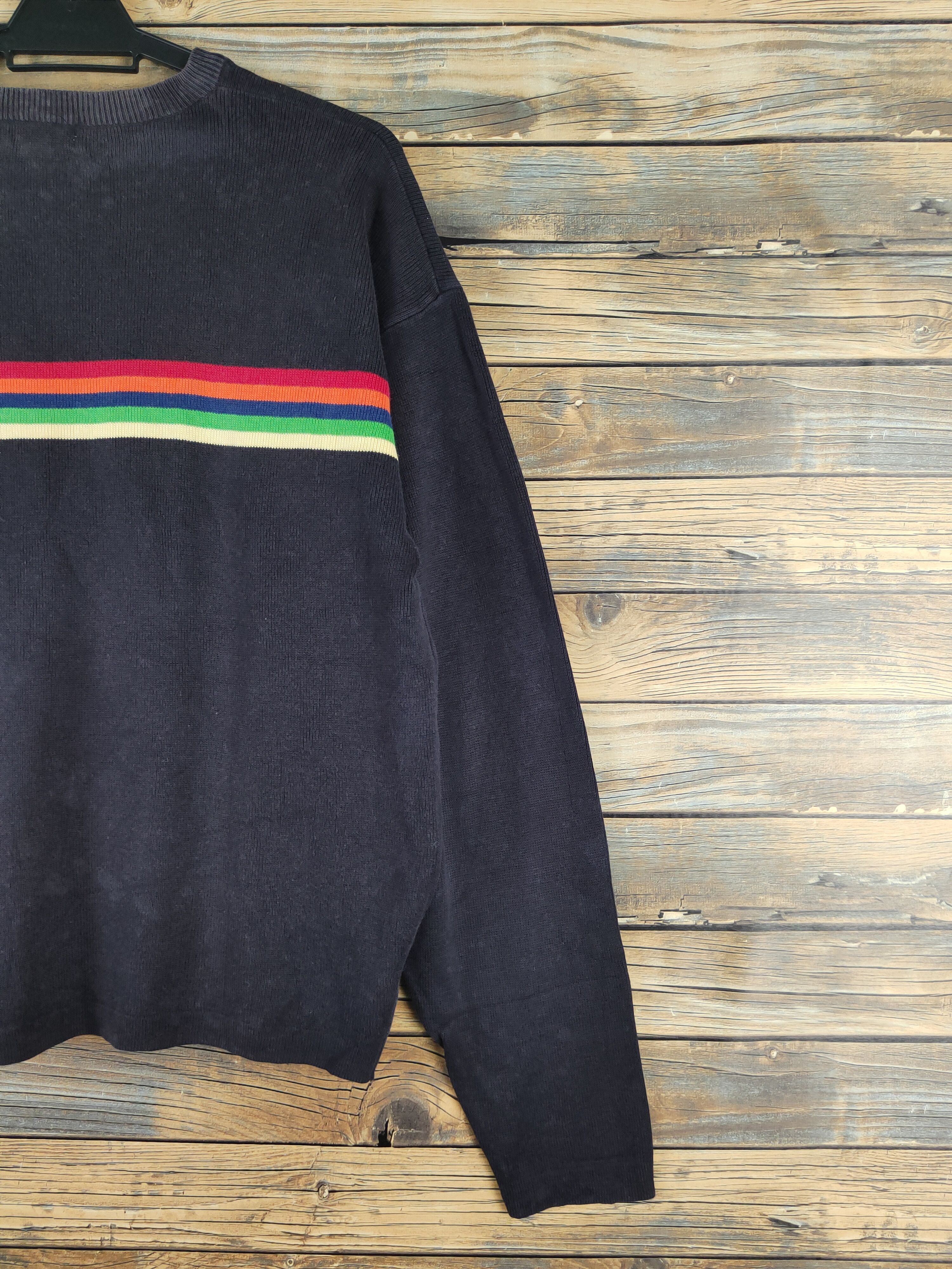Japanese Brand × Vintage Yavis Black Knitwear Long Sleeve T-shirts #W1466 Size US L / EU 52-54 / 3 - 9 Thumbnail