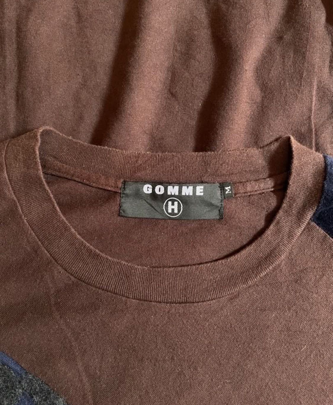 Le Grande Bleu (L.G.B.) Japanese brand - Gomme reconstructed pattren LS tee Size US M / EU 48-50 / 2 - 3 Thumbnail