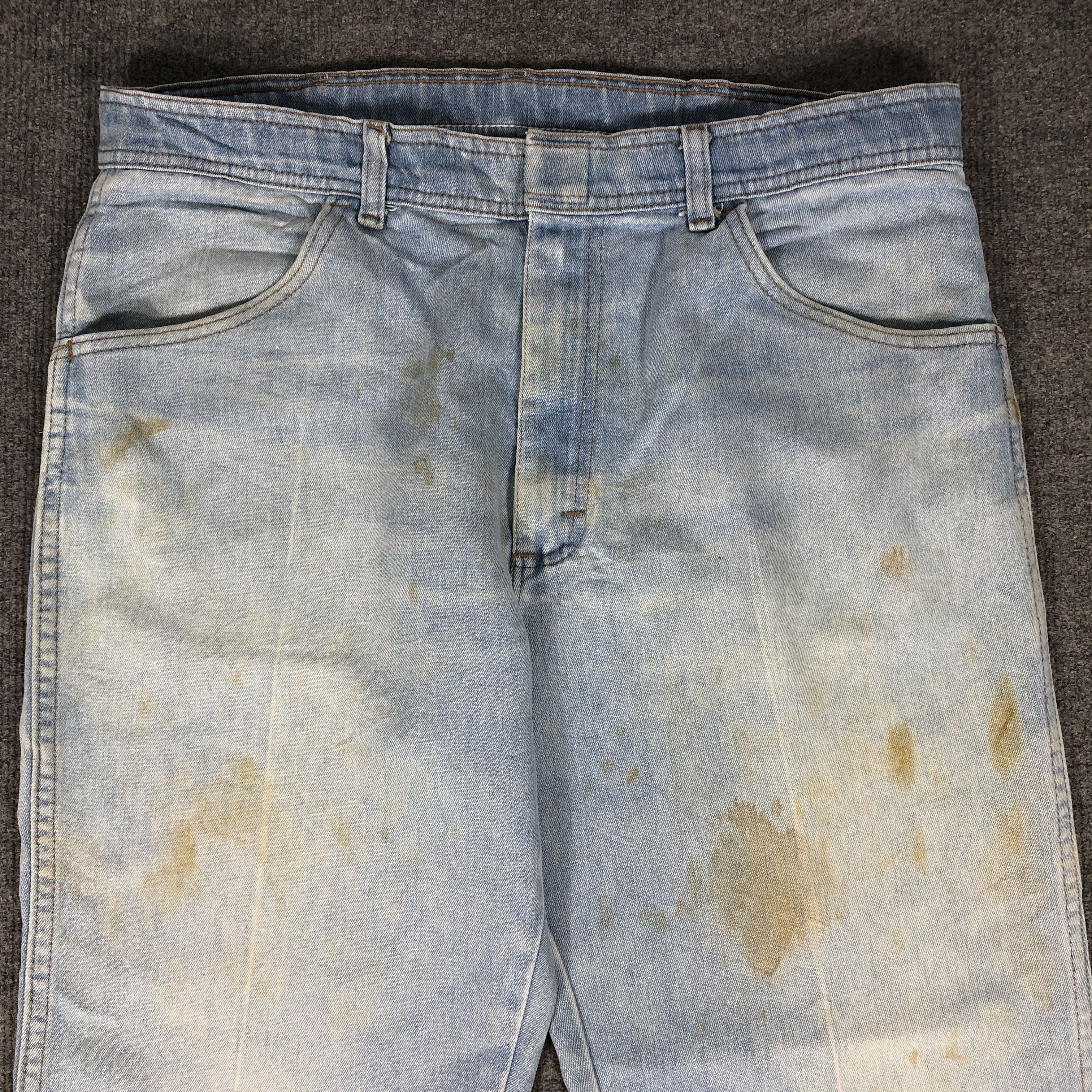 Vintage × Wrangler Vintage Wrangler Jeans Dirty L1059 Size US 35 - 2 Thumbnail