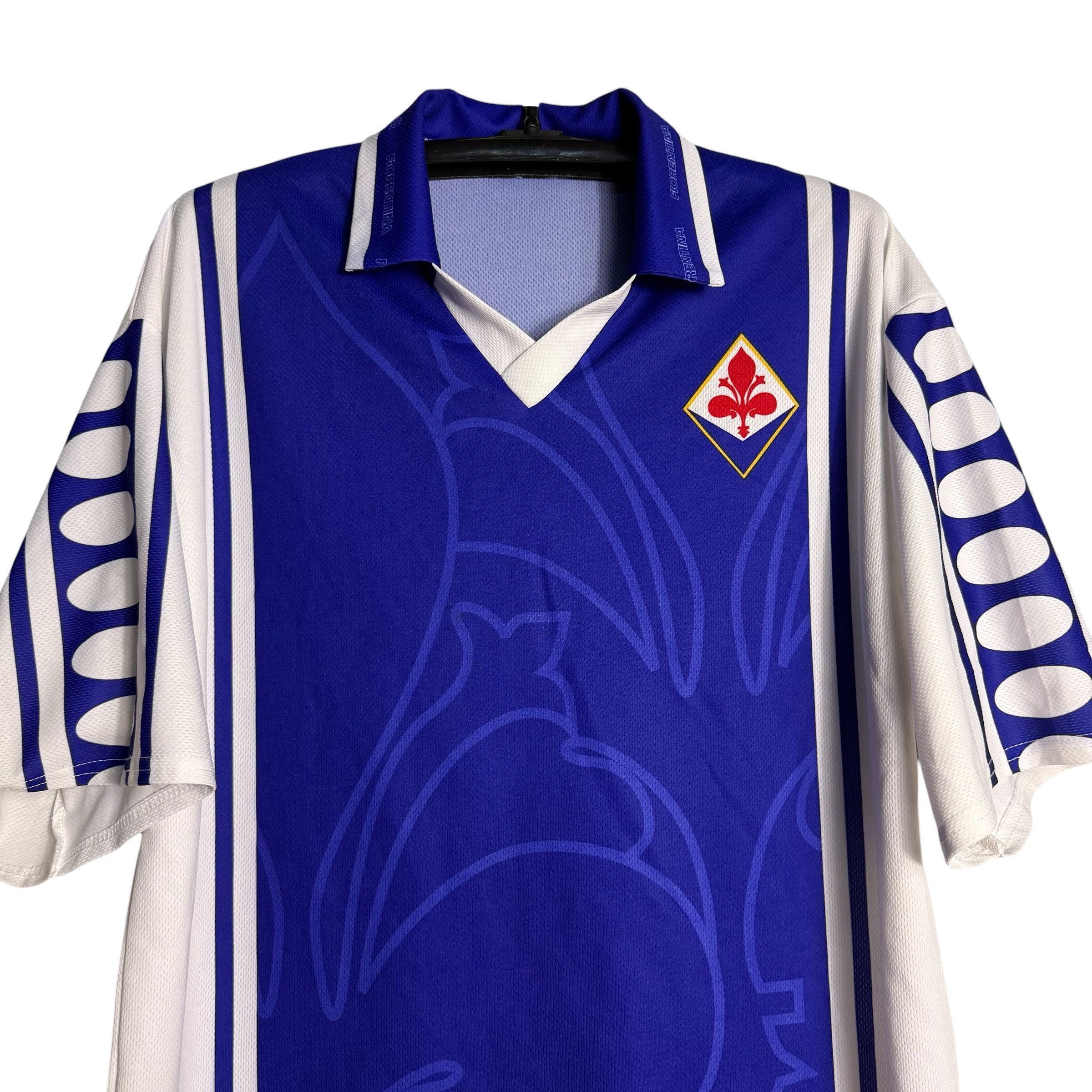 Vintage 🔥RARE🔥Vintage Fiorentina Batistuta #9 Bootleg Jersey Size US XL / EU 56 / 4 - 2 Thumbnail