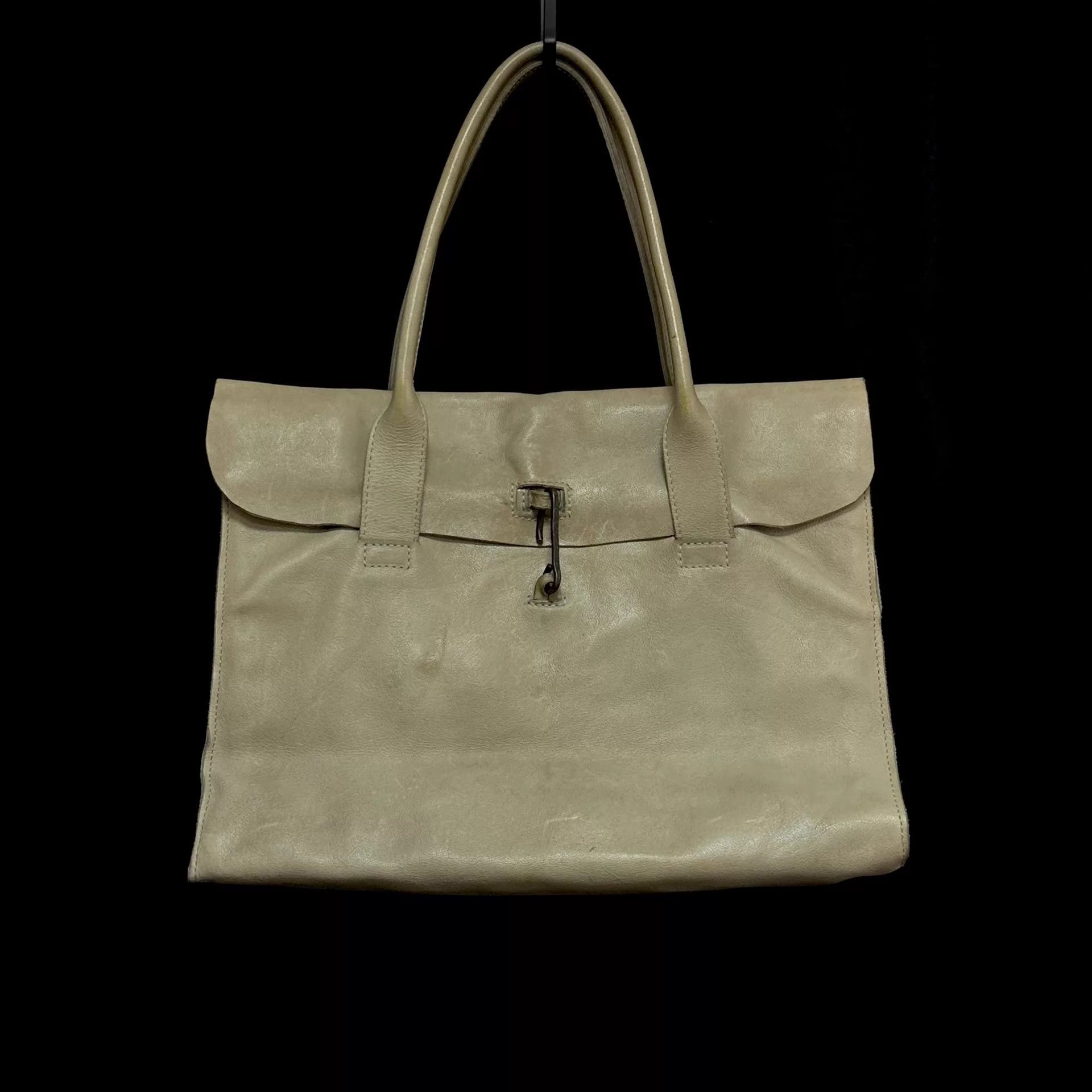 Tagliovivo tagliovivo vintage camel leather doctor bag 1-of-a-kind Size ONE SIZE - 1 Thumbnail