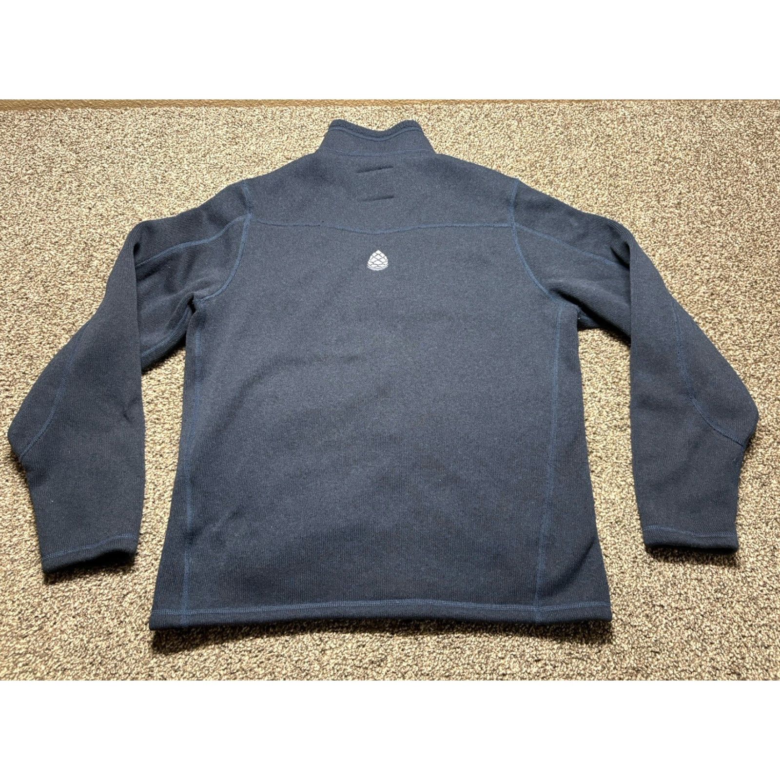 Vintage Stio Fleece Jacket Mens Medium Full Zip Outdoor Navy Blue Size US M / EU 48-50 / 2 - 2 Thumbnail