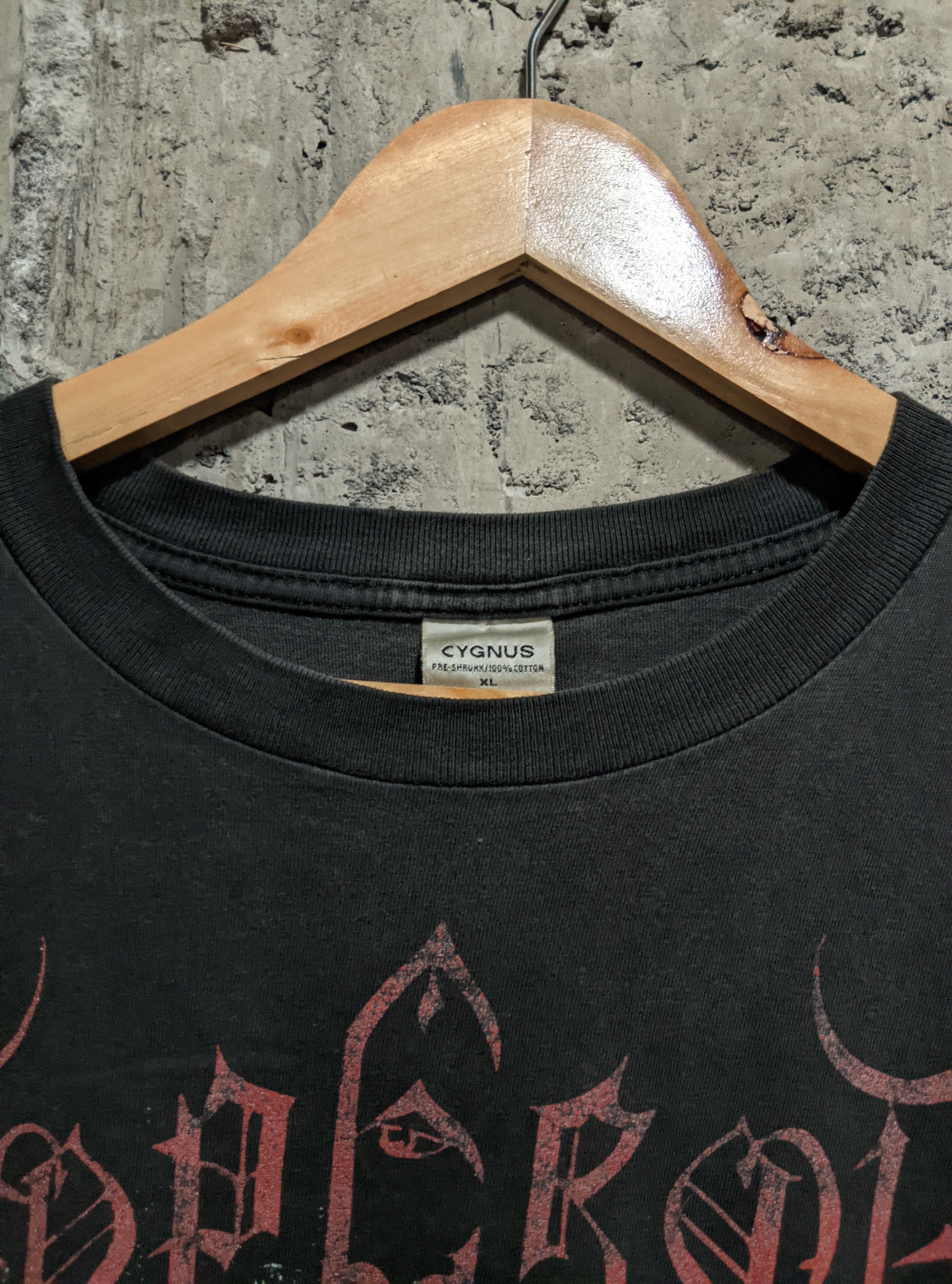 Band Tees Vintage 1999 emperor wrath of the Tyrant black metal t shirt Size US XL / EU 56 / 4 - 6 Thumbnail