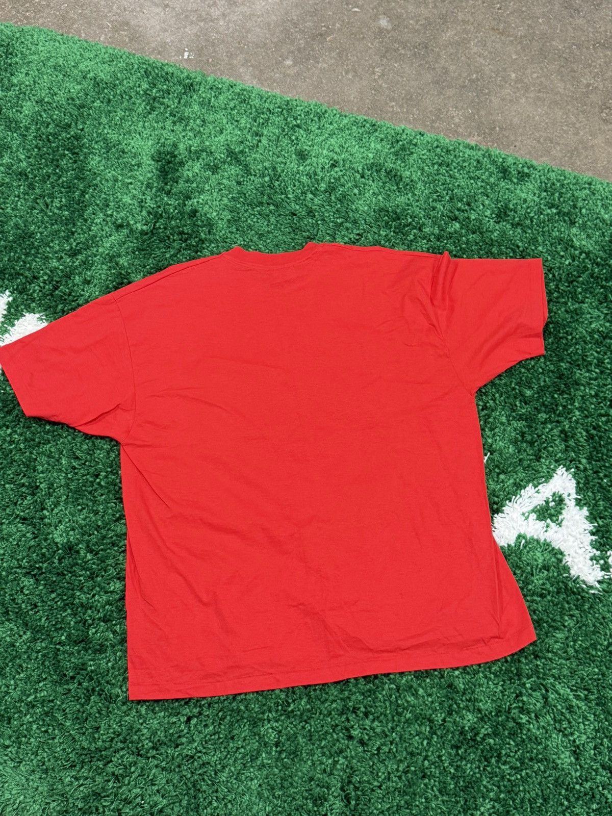 Hanes × Vintage Vintage Hanes Beefy Eagle Accelerated School Tee 2XL XXL Red Size US XXL / EU 58 / 5 - 5 Thumbnail