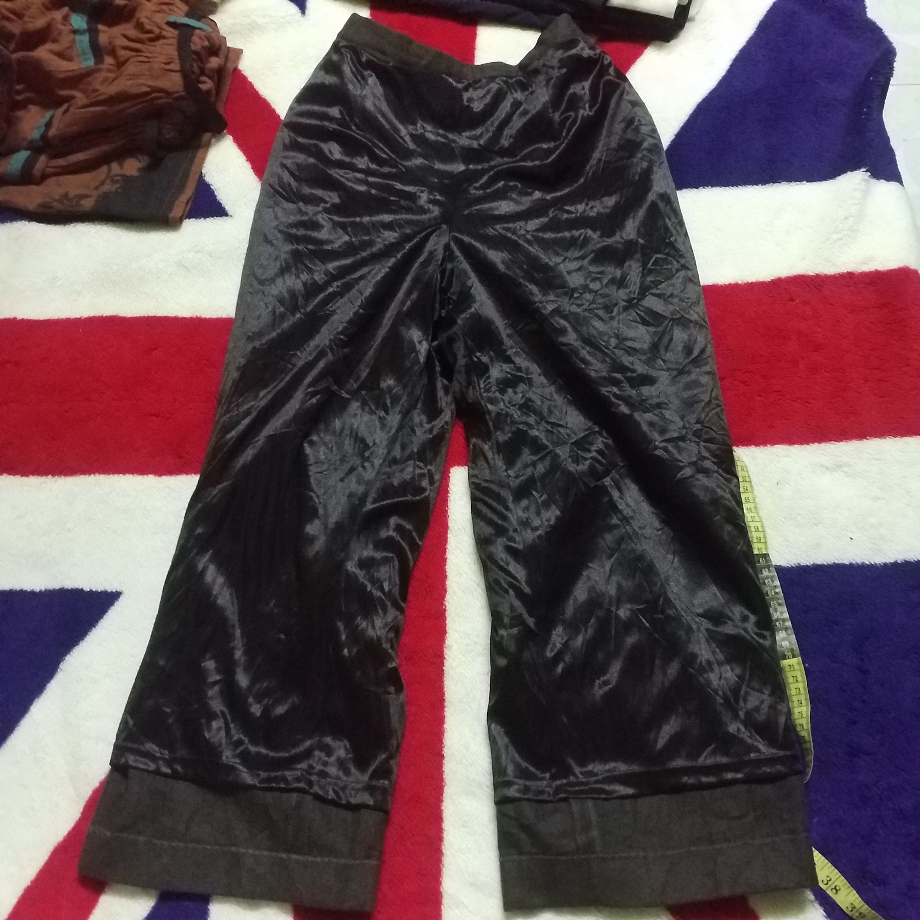 bondage pant baggy wide 2 layer