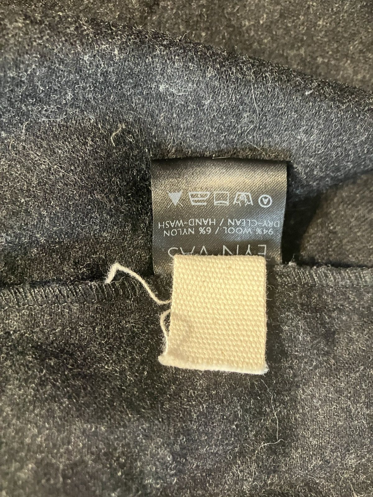 Inaisce Eÿn Vas Asymmetric Oneiros Shorts - Limited Run Wool Size US 32 / EU 48 - 8 Thumbnail