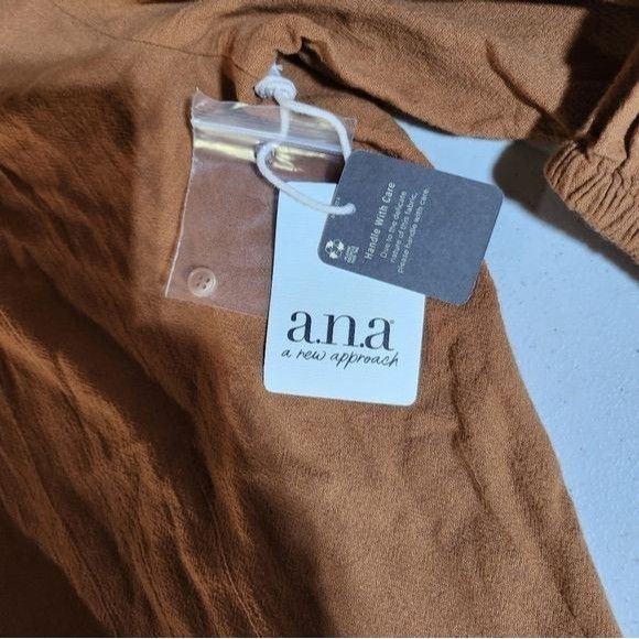 Designer a.n.a Copper Long Sleeve Pullover Unique Designed Sz. XXL Bl Size XXL / US 16-18 / IT 52-54 - 6 Thumbnail