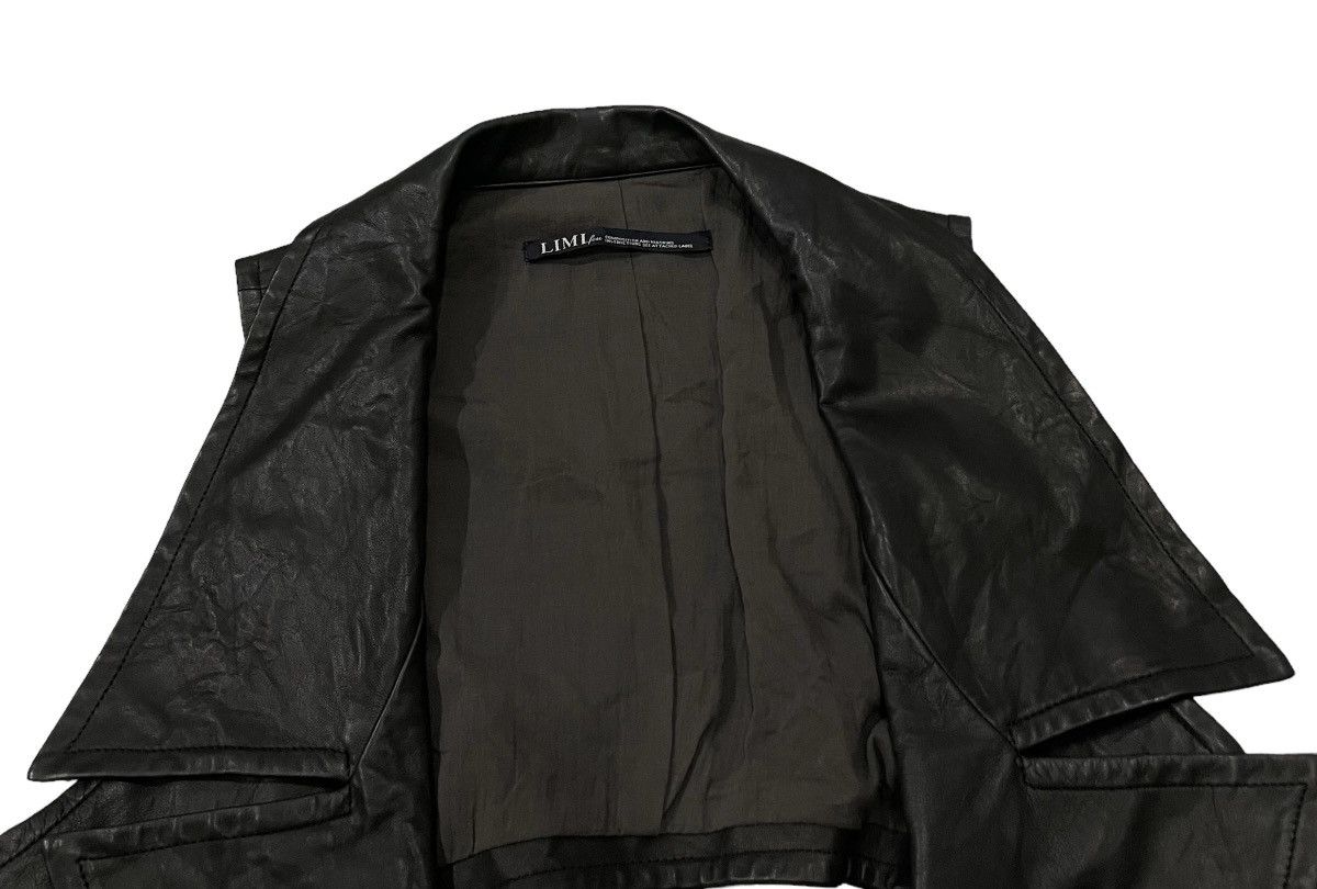 Limi Feu Limi Feu Yohji Yamamoto Punk Belted Leather Jacket Size S / US 4 / IT 40 - 7 Thumbnail