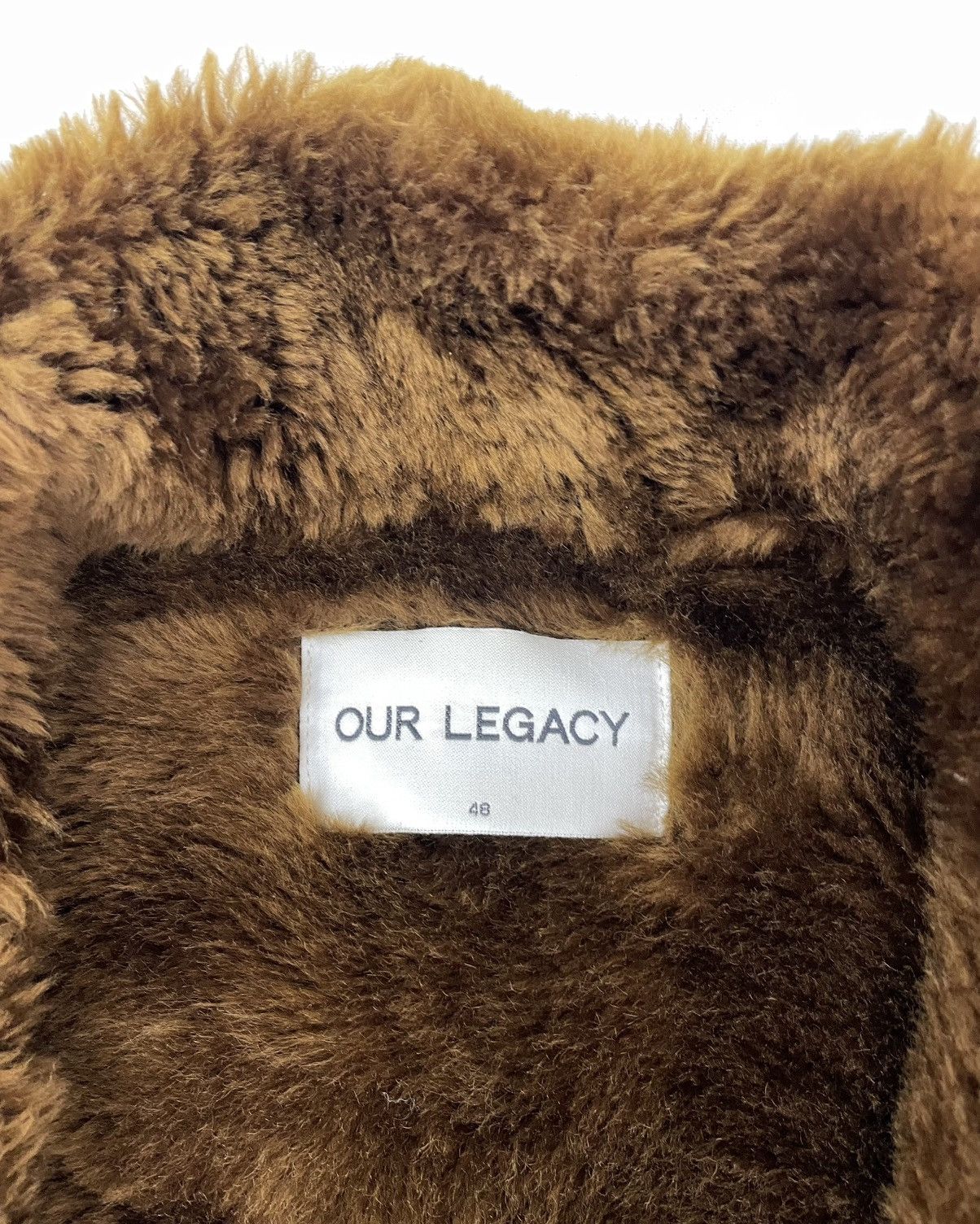 Our Legacy Our Legacy Shearling Jacket Spider Web Fall 2016 Size US M / EU 48-50 / 2 - 10 Thumbnail