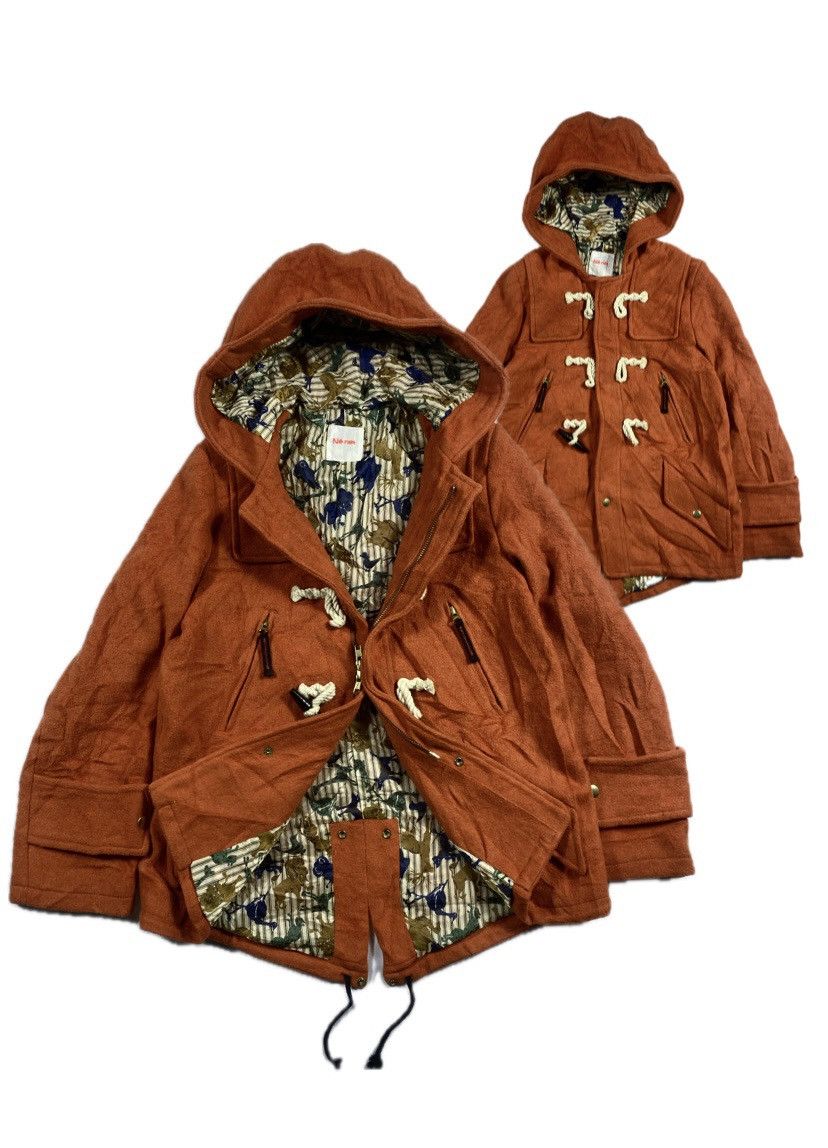 Ne-Net Net-Net Animal Wool Duffle Jacket By Issey Miyake Size US M / EU 48-50 / 2 - 1 Thumbnail