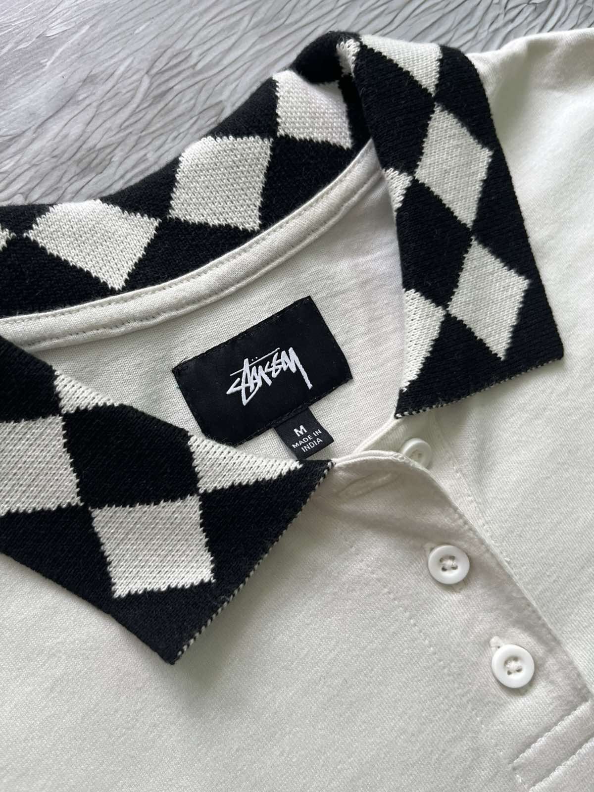 Stussy Stussy Vintage Streetwear Dress Skateboarding White Cotton Size M / US 6-8 / IT 42-44 - 4 Thumbnail