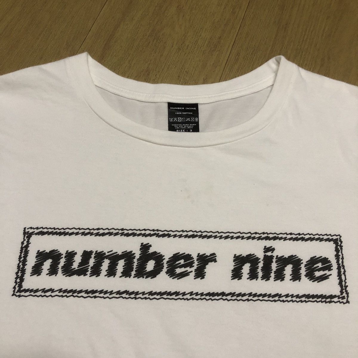 Number (N)ine Number Nine Box Logo Tee Size US L / EU 52-54 / 3 - 3 Thumbnail