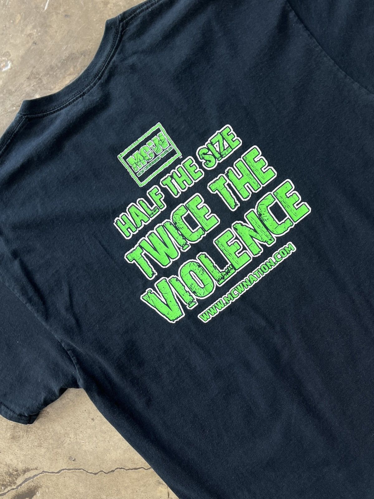 Vintage Vintage Micro Championship Wrestling MCW Tee Large Size US L / EU 52-54 / 3 - 4 Thumbnail