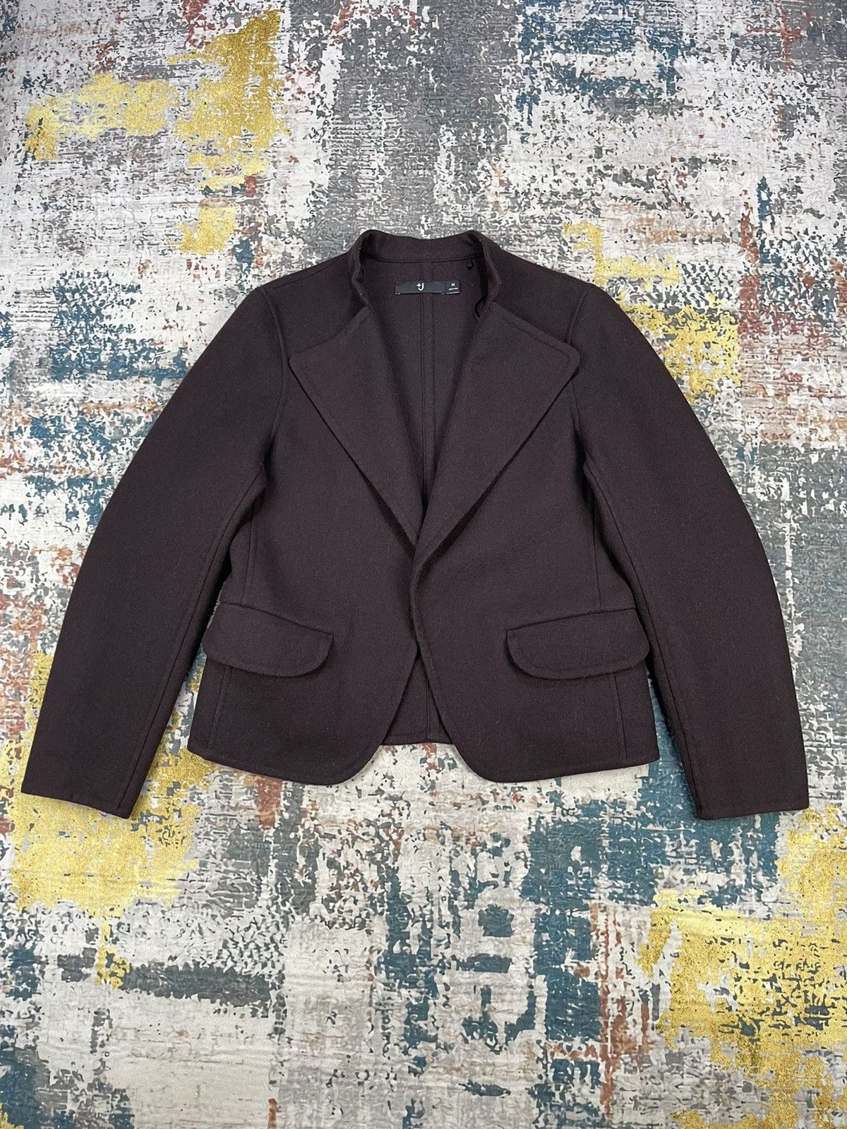 Jil Sander × Uniqlo Uniqlo X Jil Sander Wool Blend Open Front Jacket Size M / US 6-8 / IT 42-44 - 1 Thumbnail