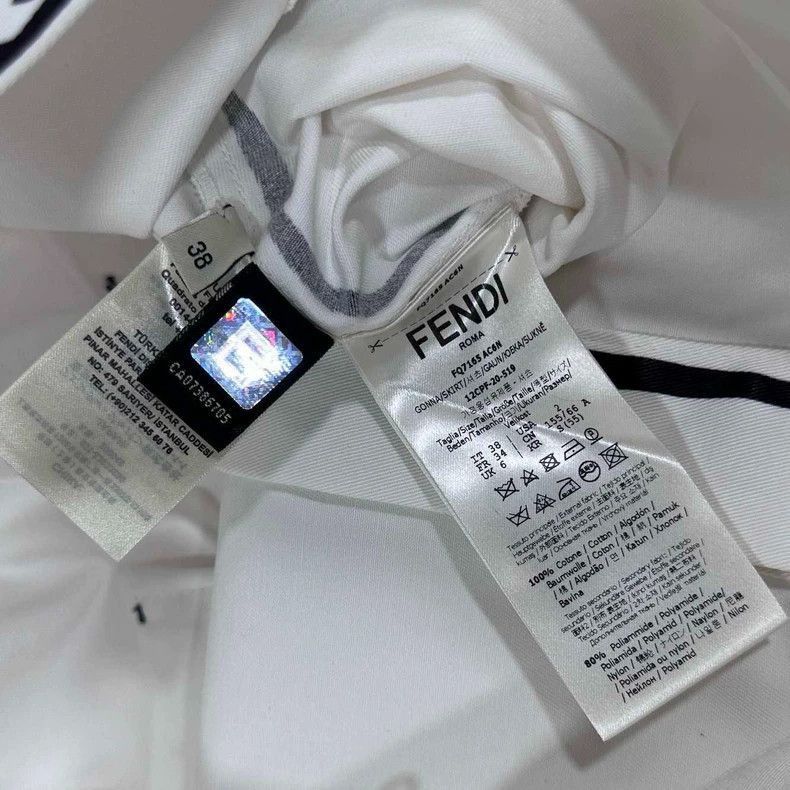 Fendi Fendi California Sky Button Skirt Size 36" / US 14 / IT 50 - 6 Thumbnail