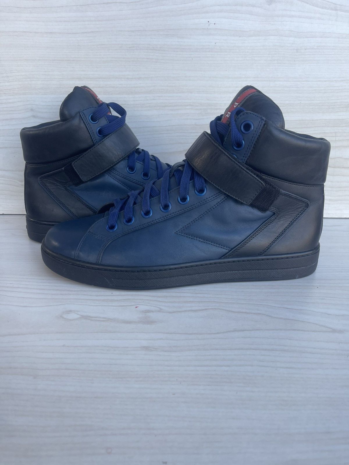 Prada High top leather boots Size US 10.5 / EU 43-44 - 5 Thumbnail