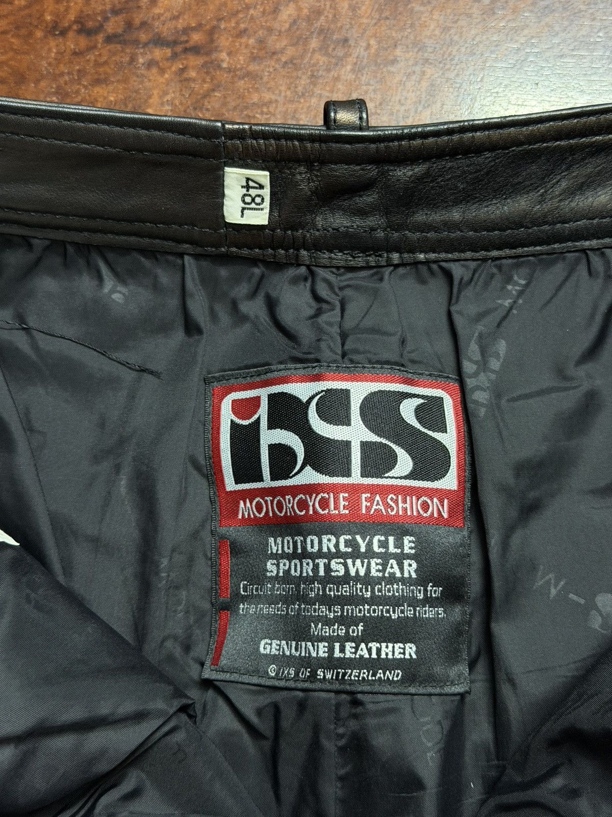 Leather Vintage IXS Leather Pants Black Riding Archival Motorcycle Size US 32 / EU 48 - 12 Thumbnail