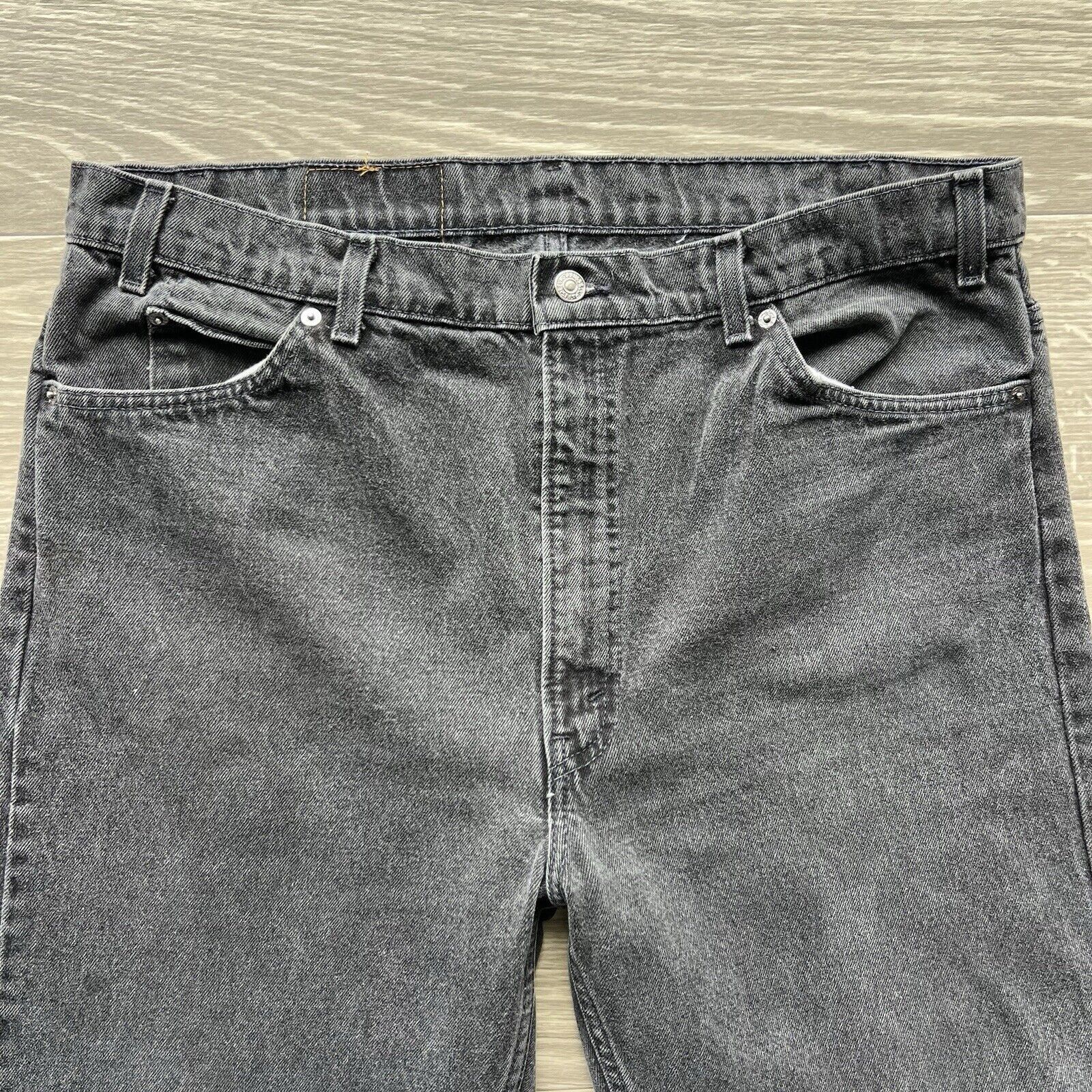 Levi's Vintage Levis Black 505 Jeans Regular Orange Tab Size 39 Size US 39 - 7 Thumbnail