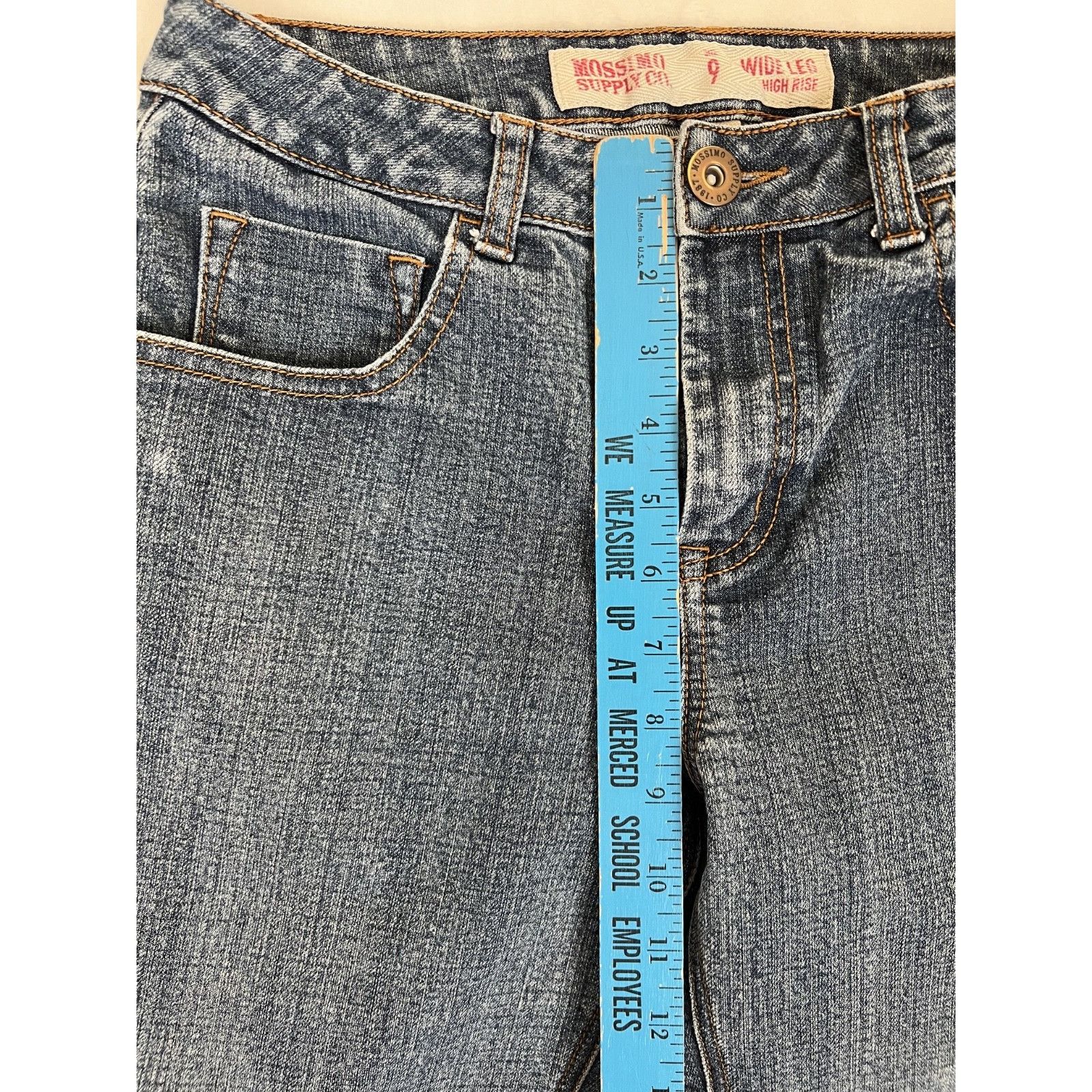 Mossimo Vintage Mossimo Women's Flare Bootcut Denim Jeans Size 9 Y2K Size 28" / US 6 / IT 42 - 6 Thumbnail