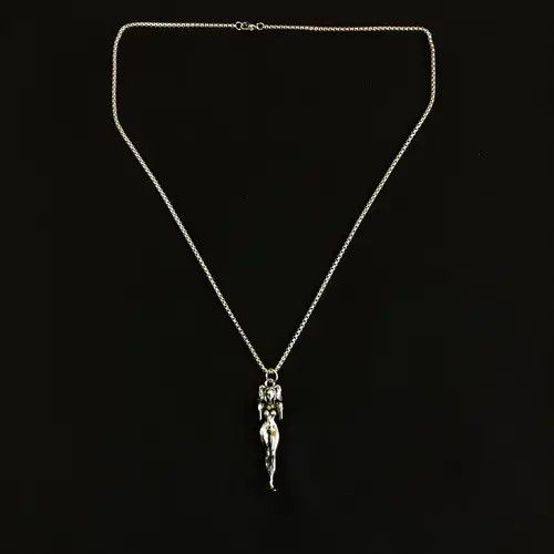 Jewelry Punk Necklace Gothic Chain Size ONE SIZE - 7 Thumbnail