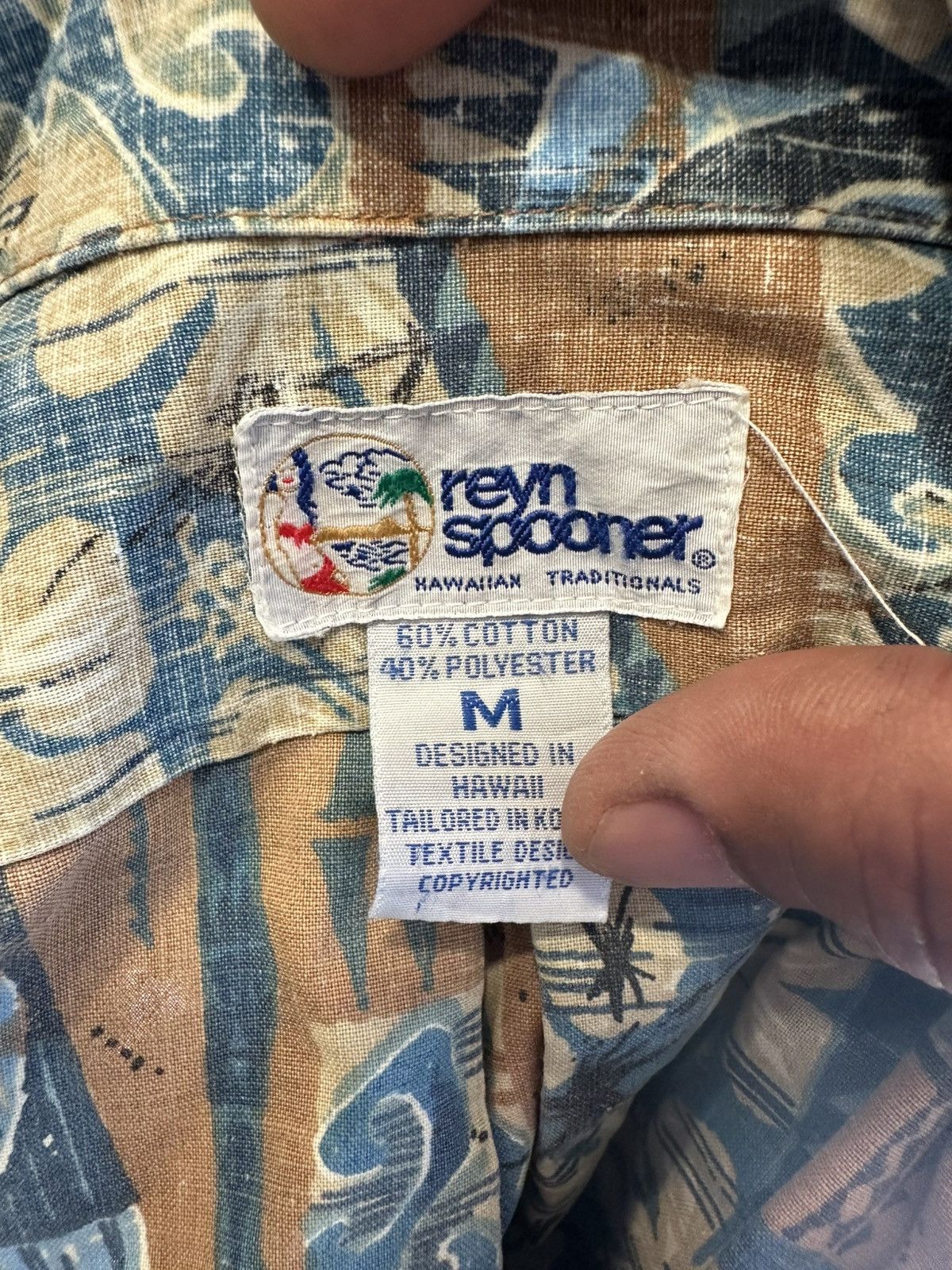 Reyn Spooner PreOwned Reyn Spooner Hawaiian Print Multicolored Men's M Size US M / EU 48-50 / 2 - 4 Thumbnail