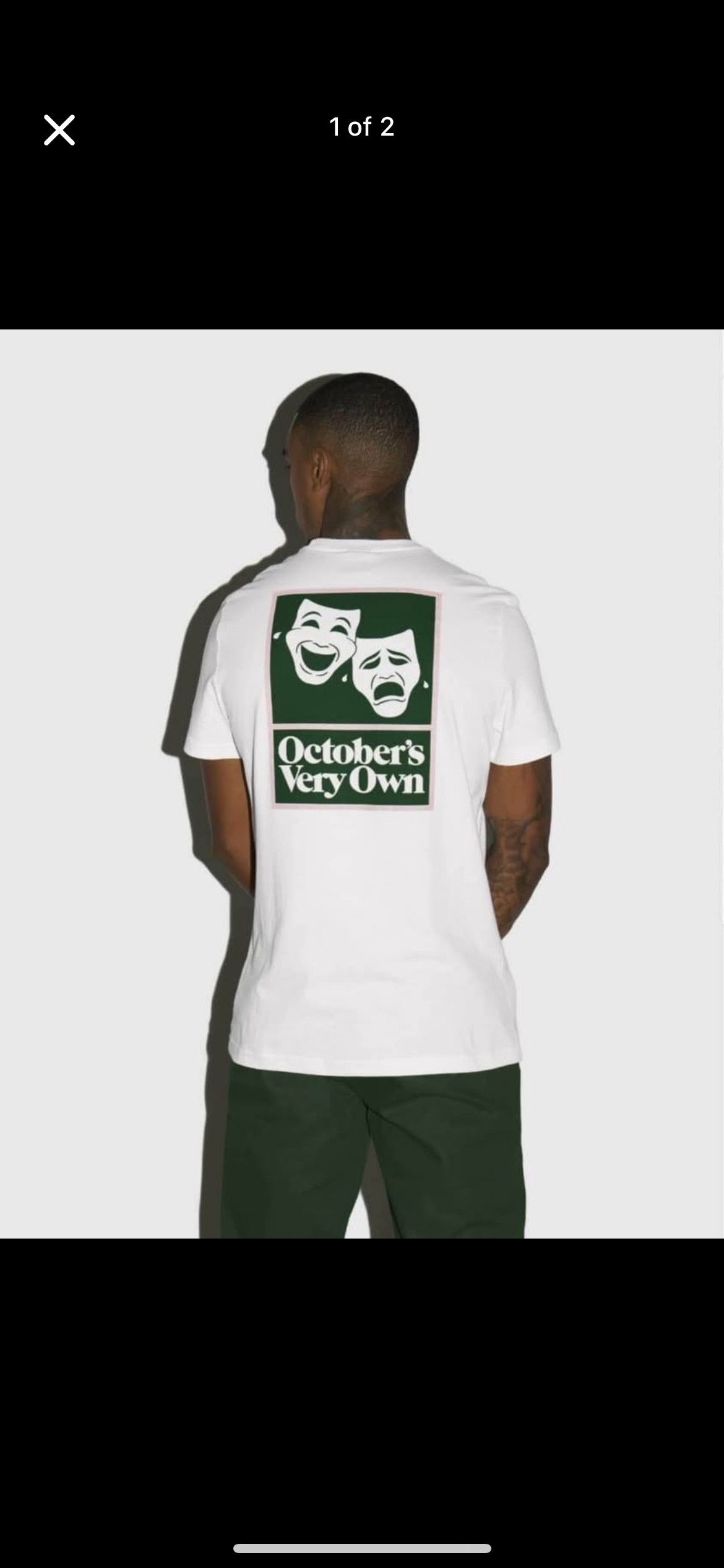 October's Very Own OVO Familia Mask T-Shirt Size US L / EU 52-54 / 3 - 1 Thumbnail