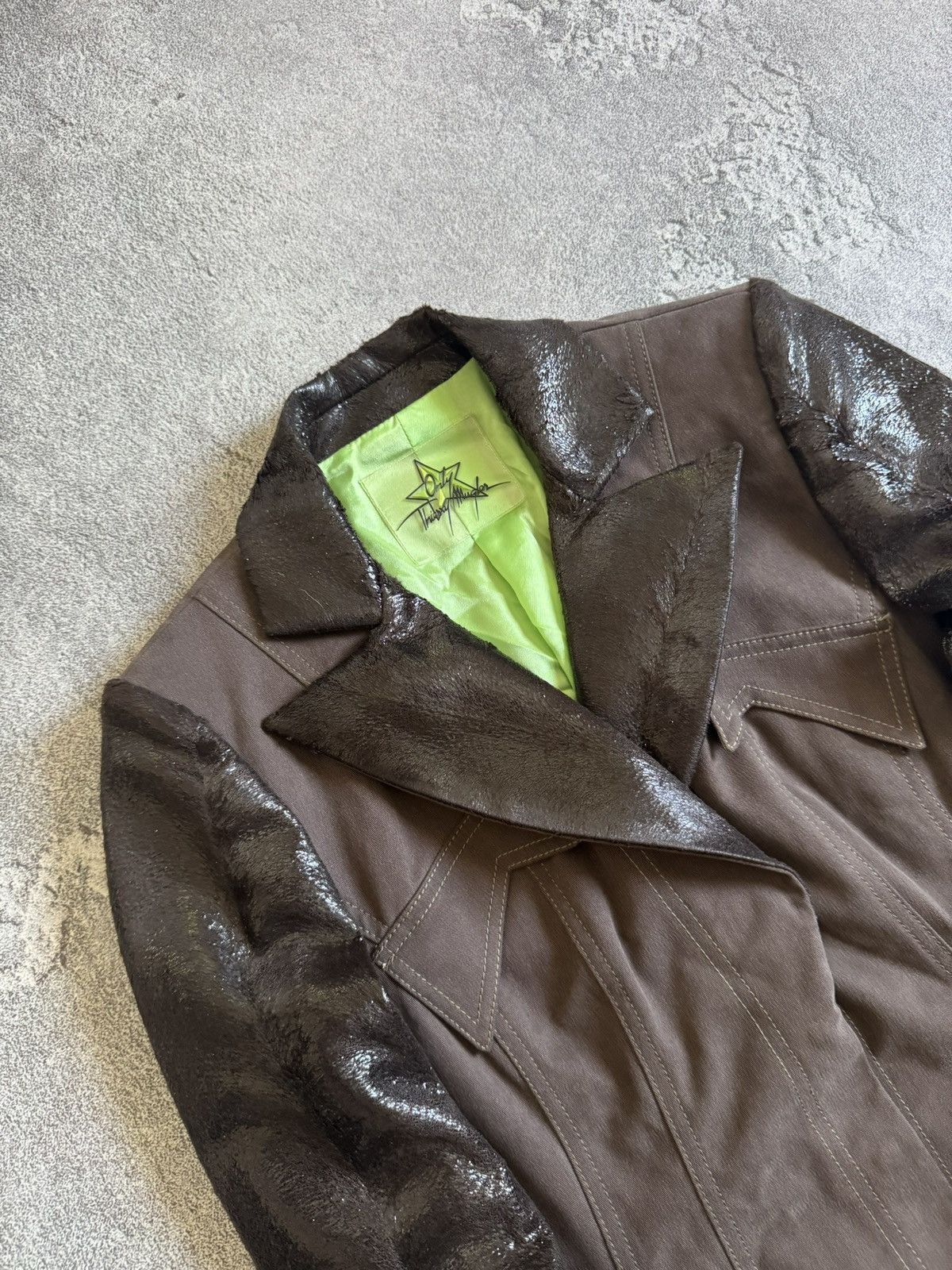Thierry Mugler Only Thierry Mugler US8/GB12/I42 vintage retro jacket blazer Size M / US 6-8 / IT 42-44 - 3 Thumbnail