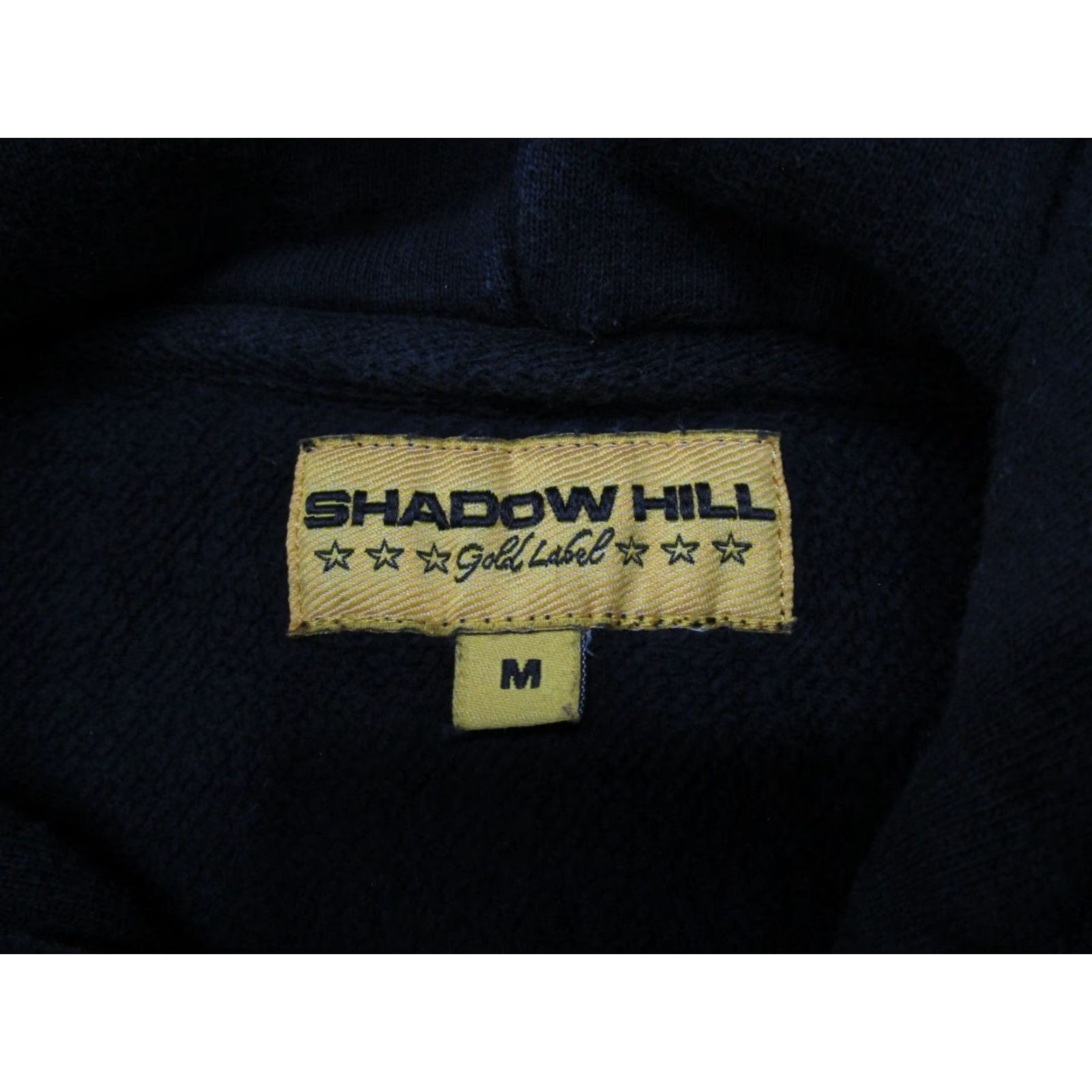Shadow Hill VINTAGE Shadow Hill Hoodie Pullover Heavy Y2K Gold Label Size M Black Crew Neck Long Sleeve Mens Size US M / EU 48-50 / 2 - 3 Thumbnail