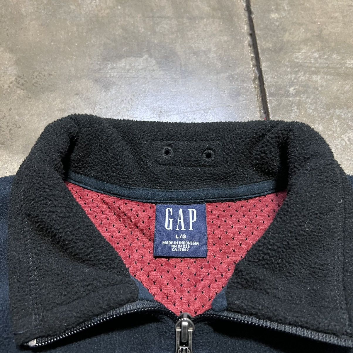 Gap Vintage Gap Fleece Pullover Sweatshirt Jacket Quarter Zip Size US L / EU 52-54 / 3 - 9 Thumbnail