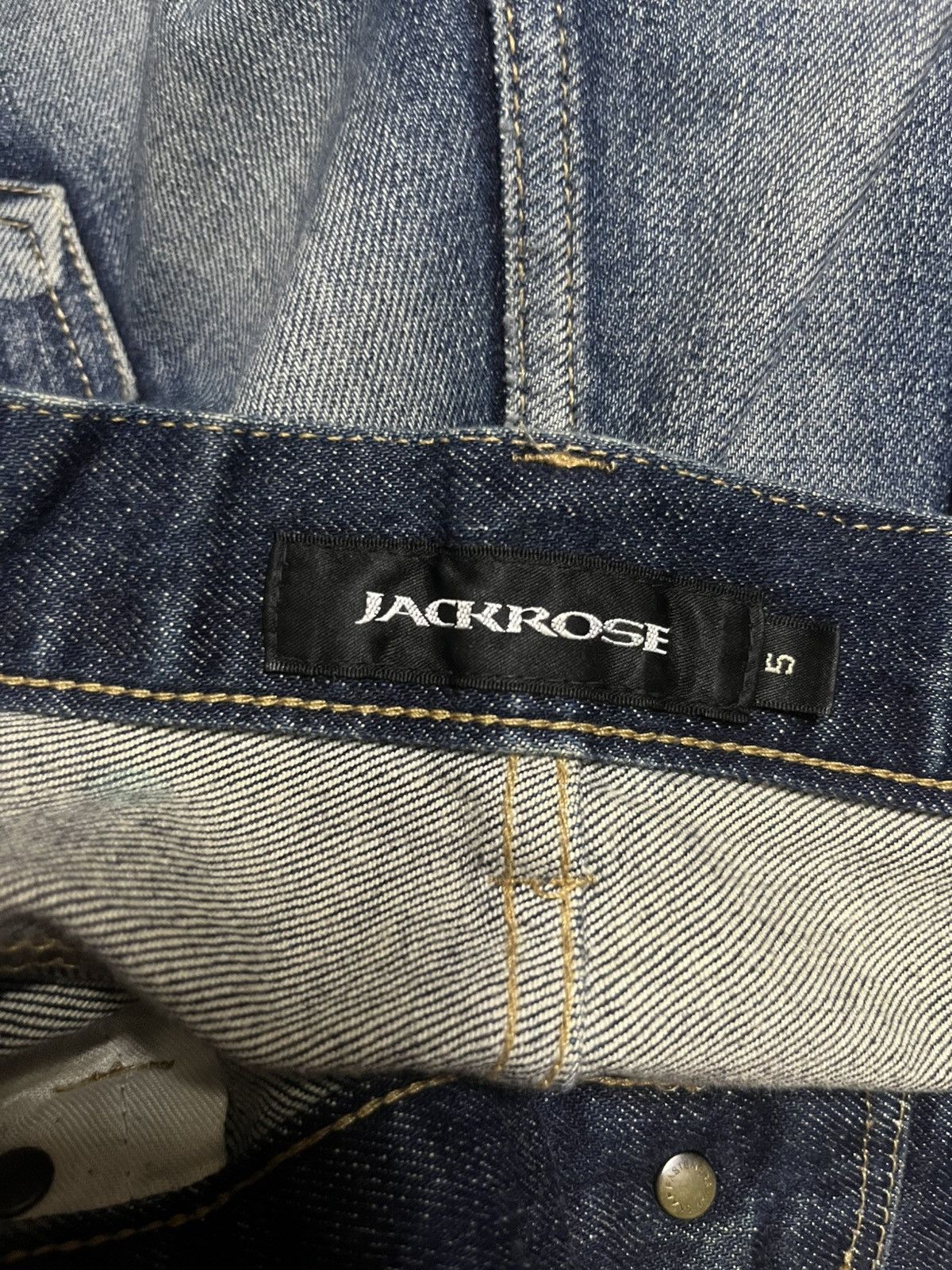 JACKROSE Crazy Rare Jackrose Distressed Denim Pants Size US 35 - 3 Thumbnail