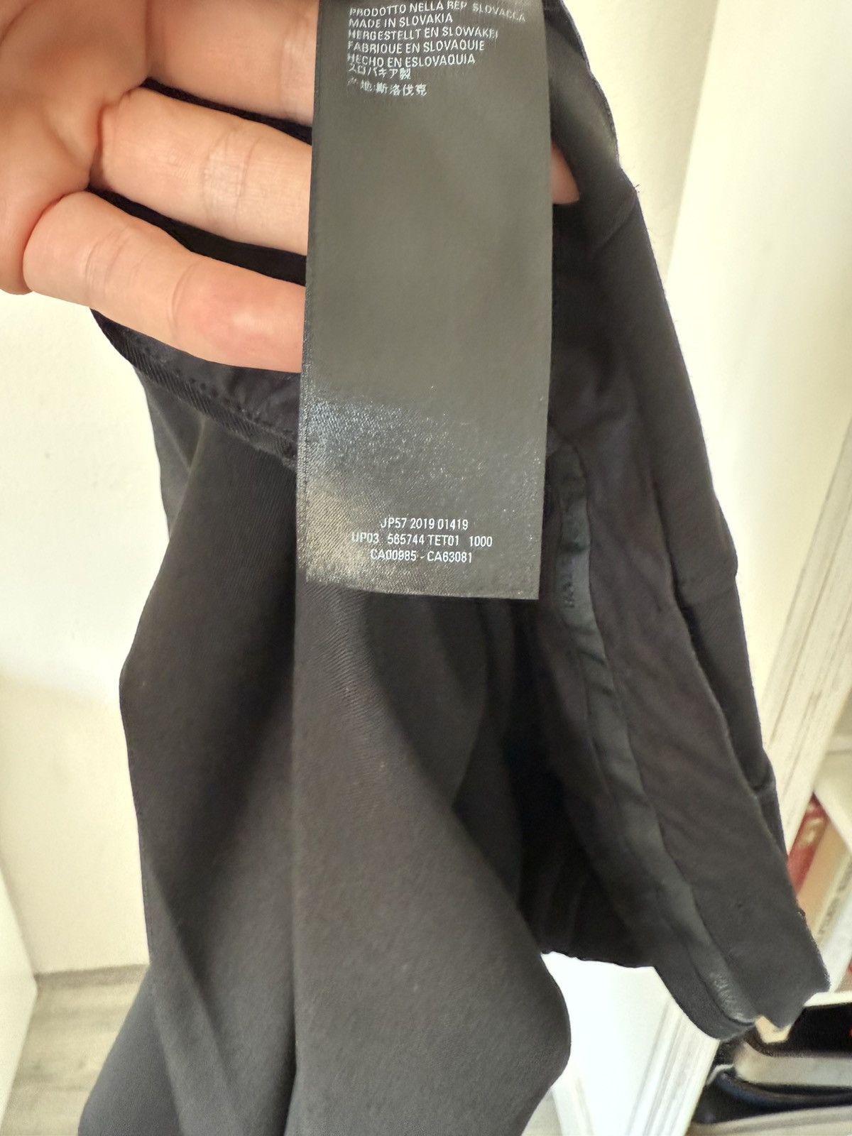 Balenciaga Classic Black Tailored Trousers Size US 32 / EU 48 - 12 Thumbnail