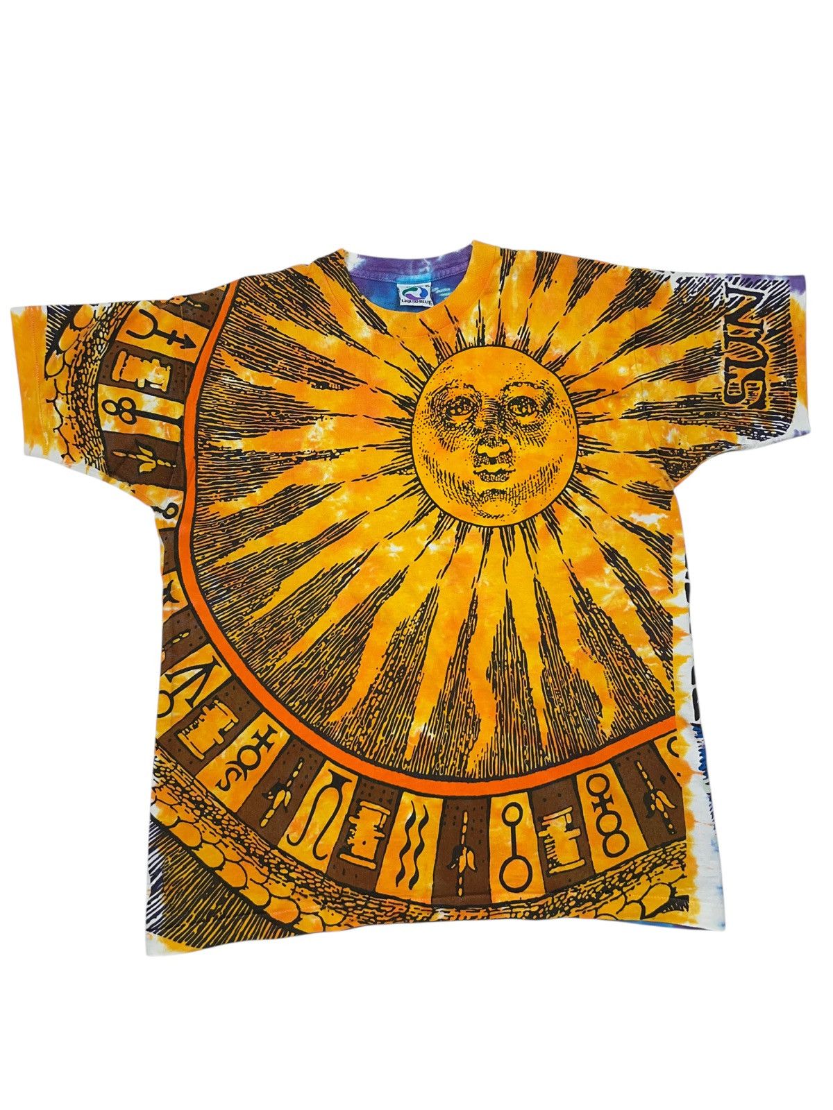 Liquid Blue Vintage 1992 Liquid Blue Sun/Moon All Over Print T-shirt Size US XL / EU 56 / 4 - 1 Thumbnail