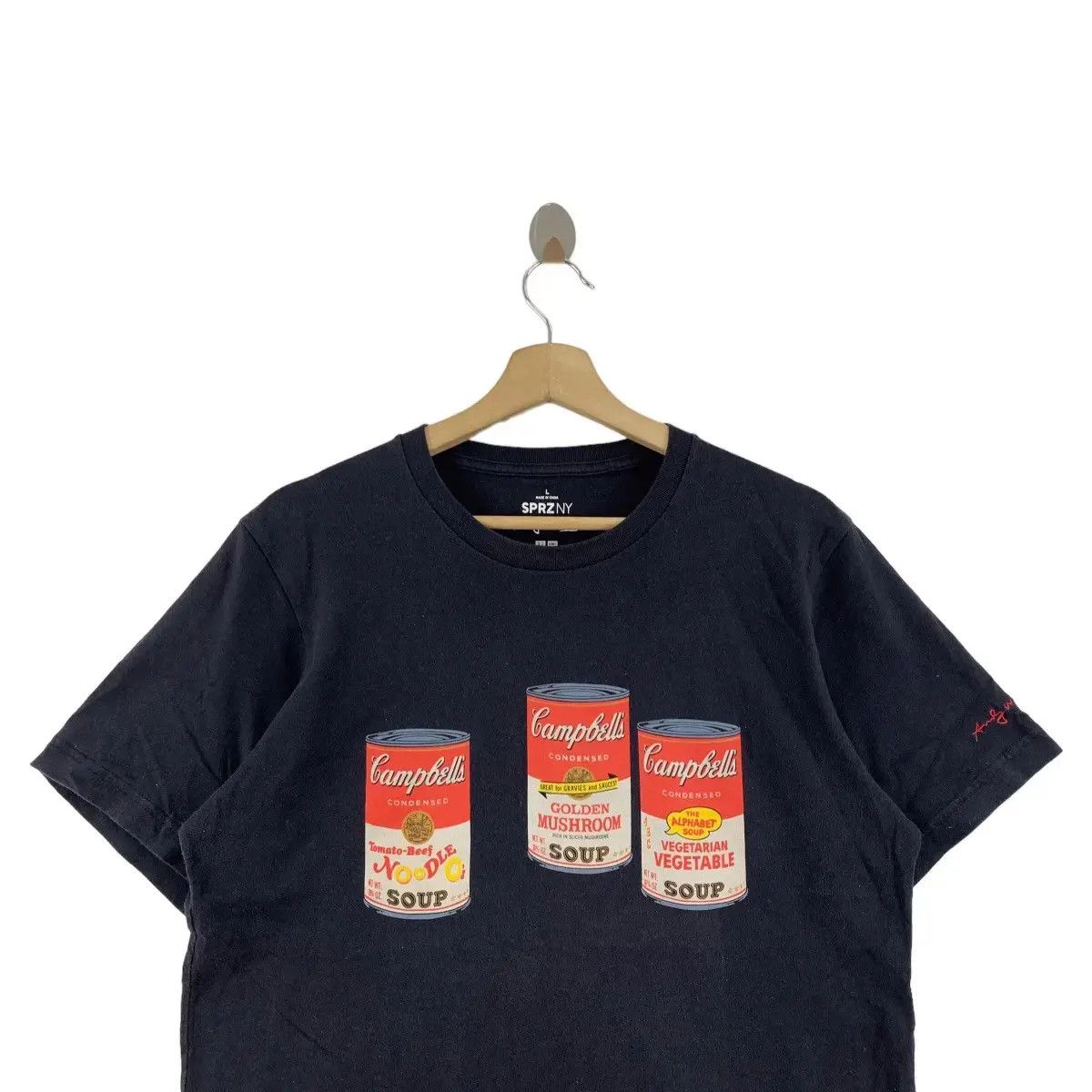 Andy Warhol × Uniqlo ANDY WARHOL x UNIQLO Campbells Soup Art Tee Shirt Top Size L / US 10 / IT 46 - 2 Thumbnail