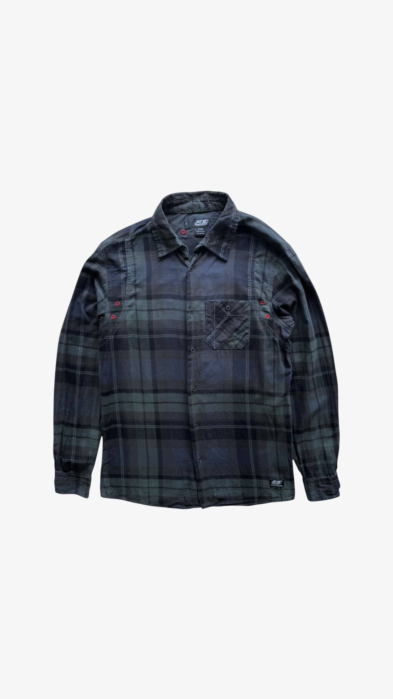 Diesel Vintage Y2K Men's Diesel 55DSL Tartan Shirt Size US S / EU 44-46 / 1 - 1 Thumbnail