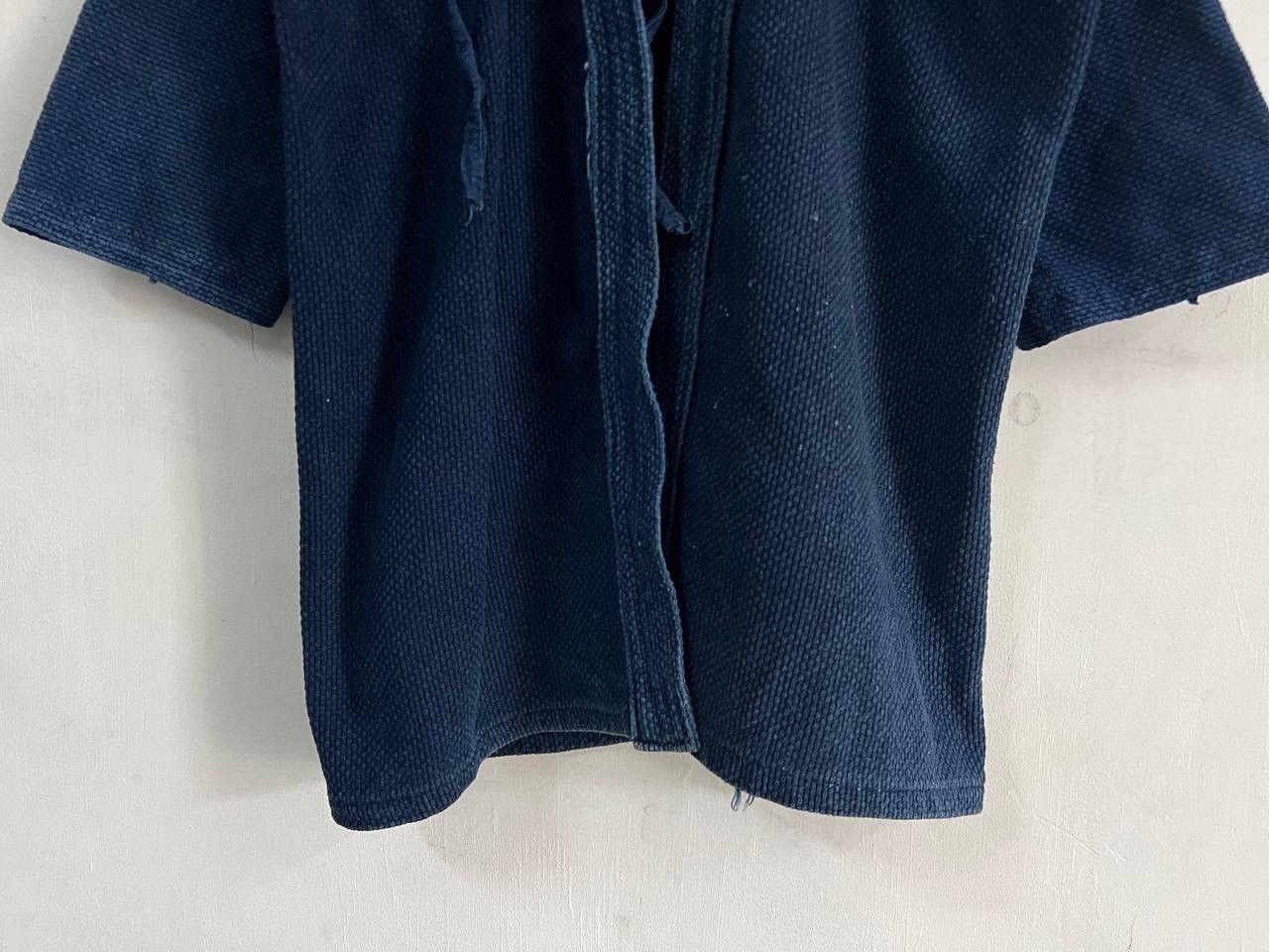 Indigo Vintage Dyed Kendo Uniform Japan Kimono Size US M / EU 48-50 / 2 - 6 Thumbnail