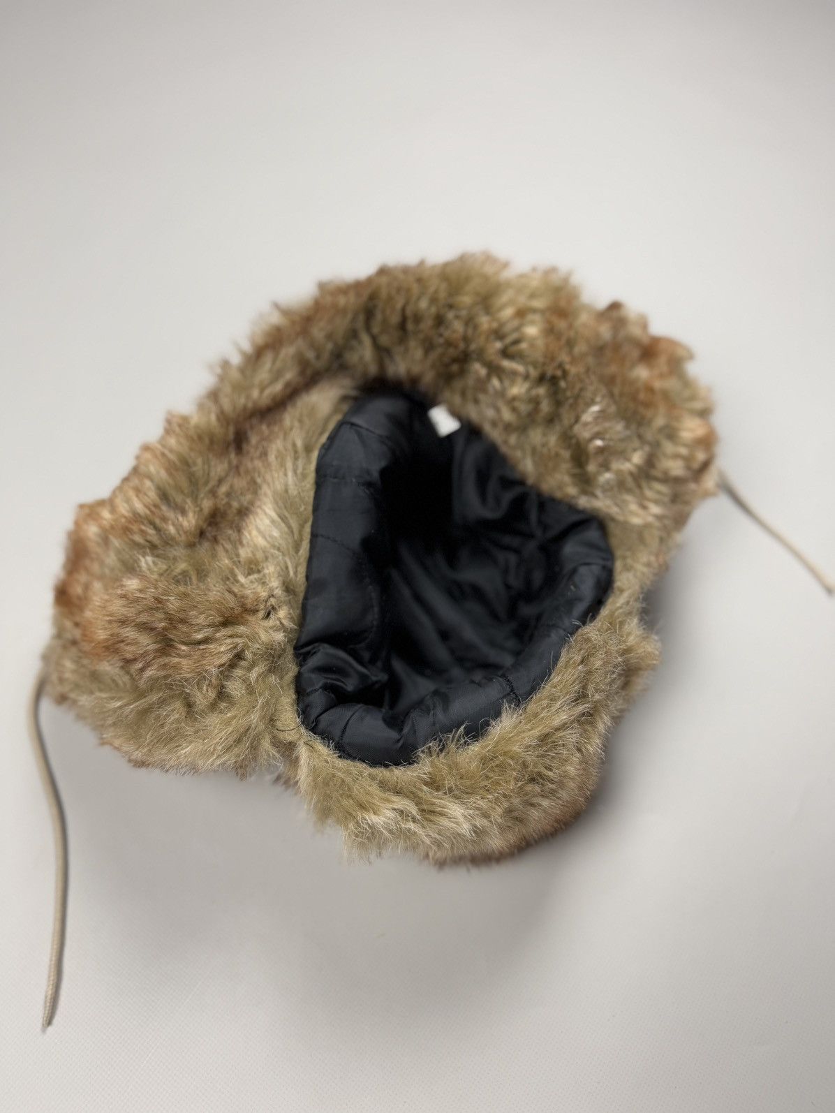 Other Vintage Ushanka Faux Fur Fuzzy Trapper Hat One Size Size ONE SIZE - 9 Thumbnail